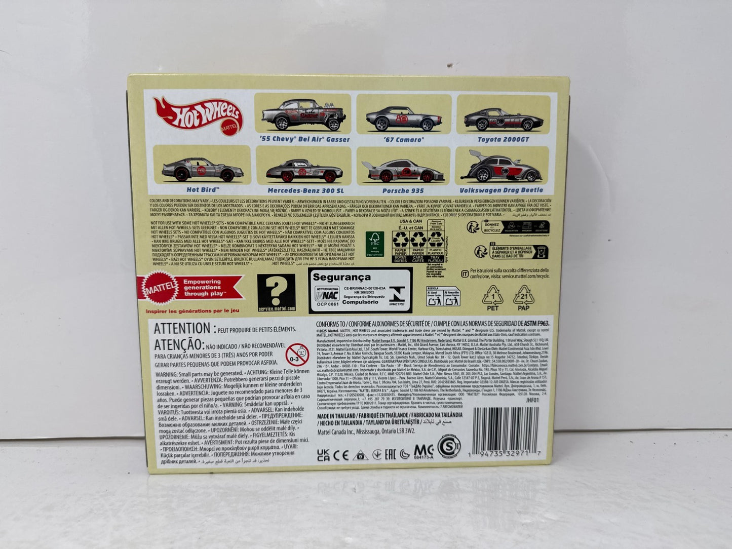 Hot Wheels Replay The Classics 7-Car Gift Set 1:64 Diecast