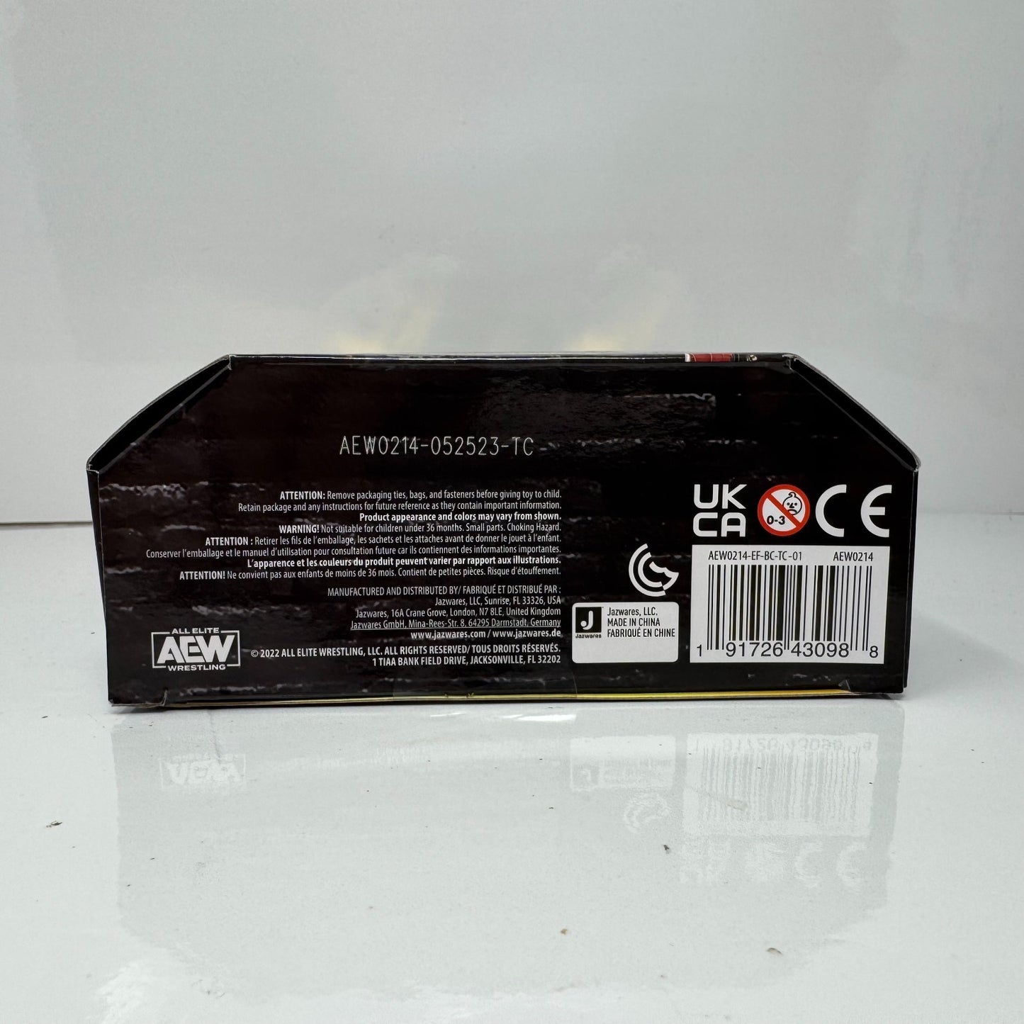 Jazwares AEW Unrivaled Series 10 Miro TNT Champion Action Figure