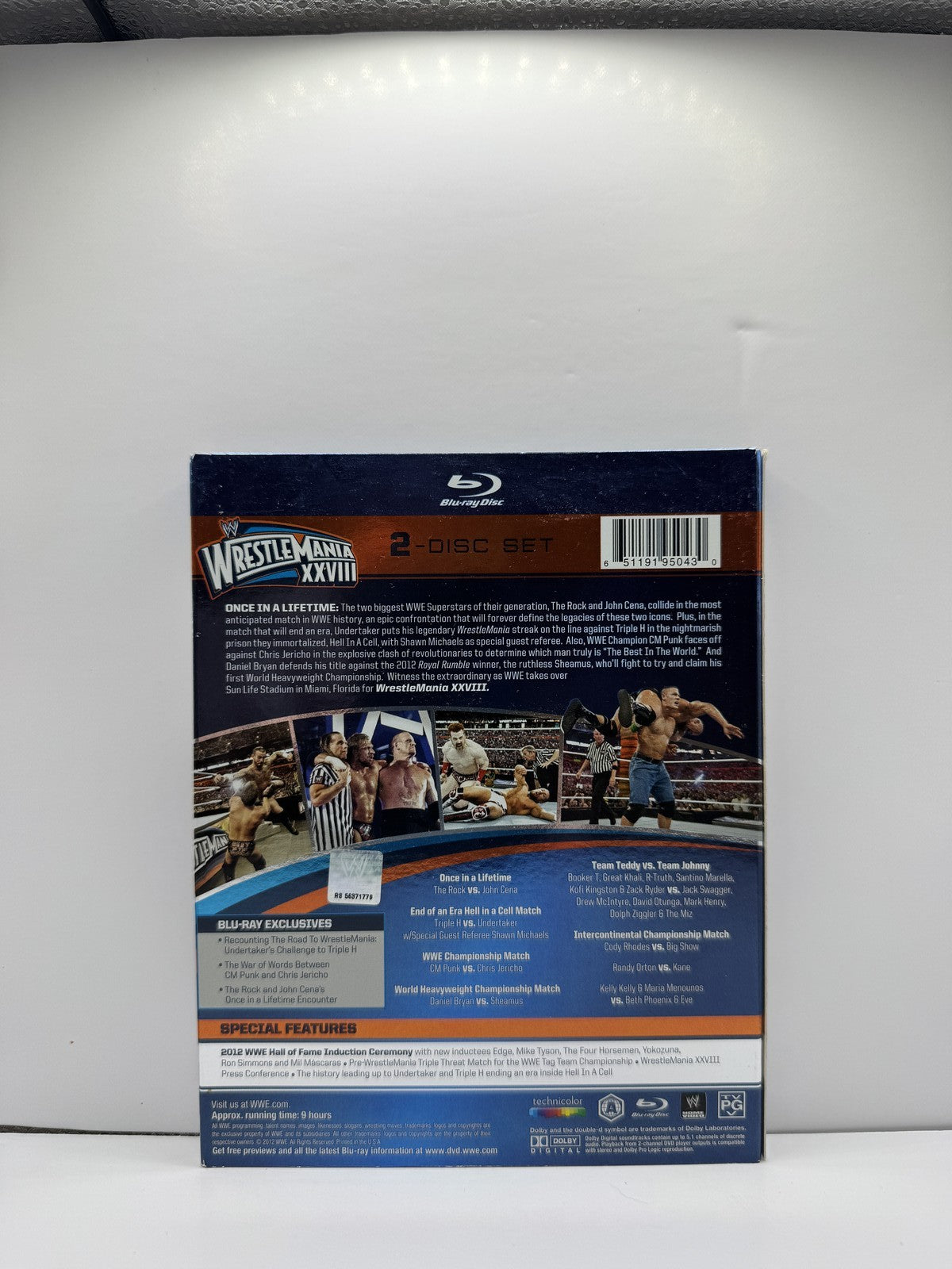 WrestleMania 28 (Blu-ray) WWE Wrestling