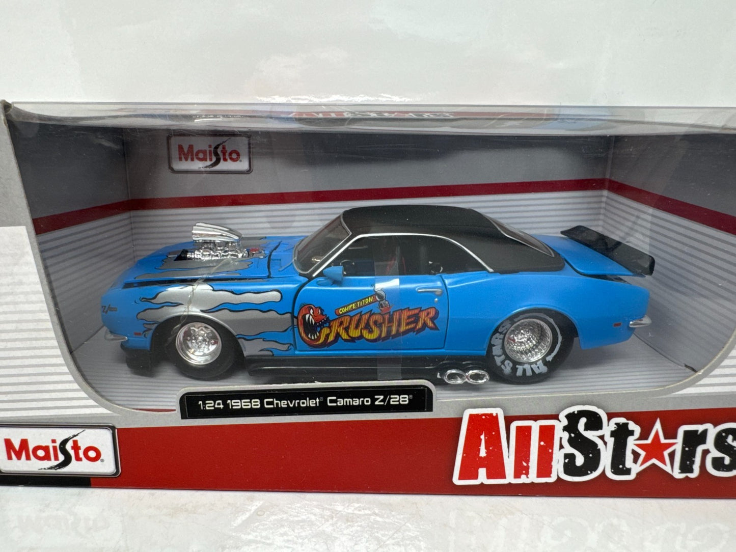 Maisto All Stars 1968 Chevrolet Camaro Z/28 1:24 Diecast