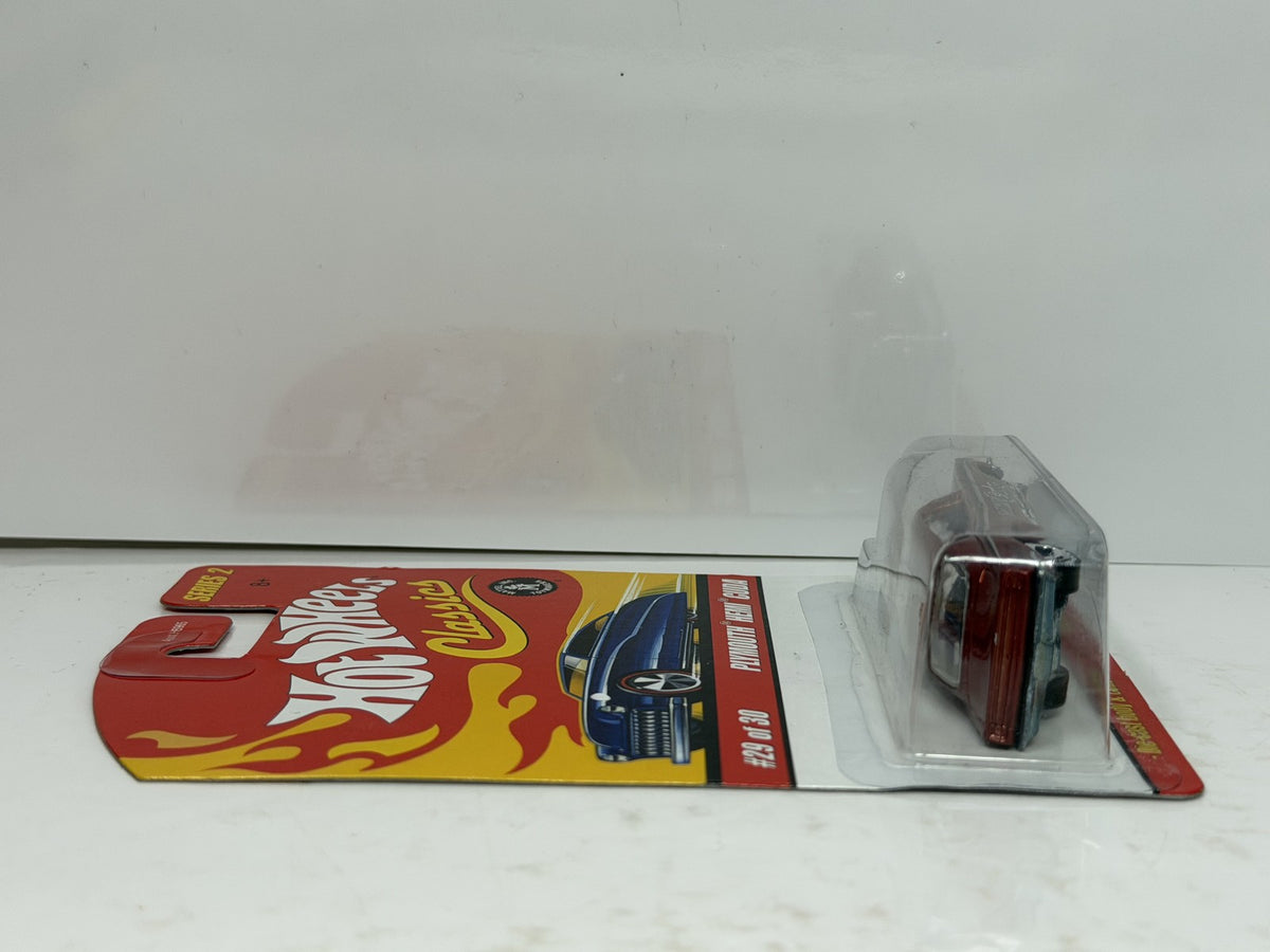 Hot Wheels Classics Series 2 Plymouth Hemi Cuda 1:64 Diecast Red