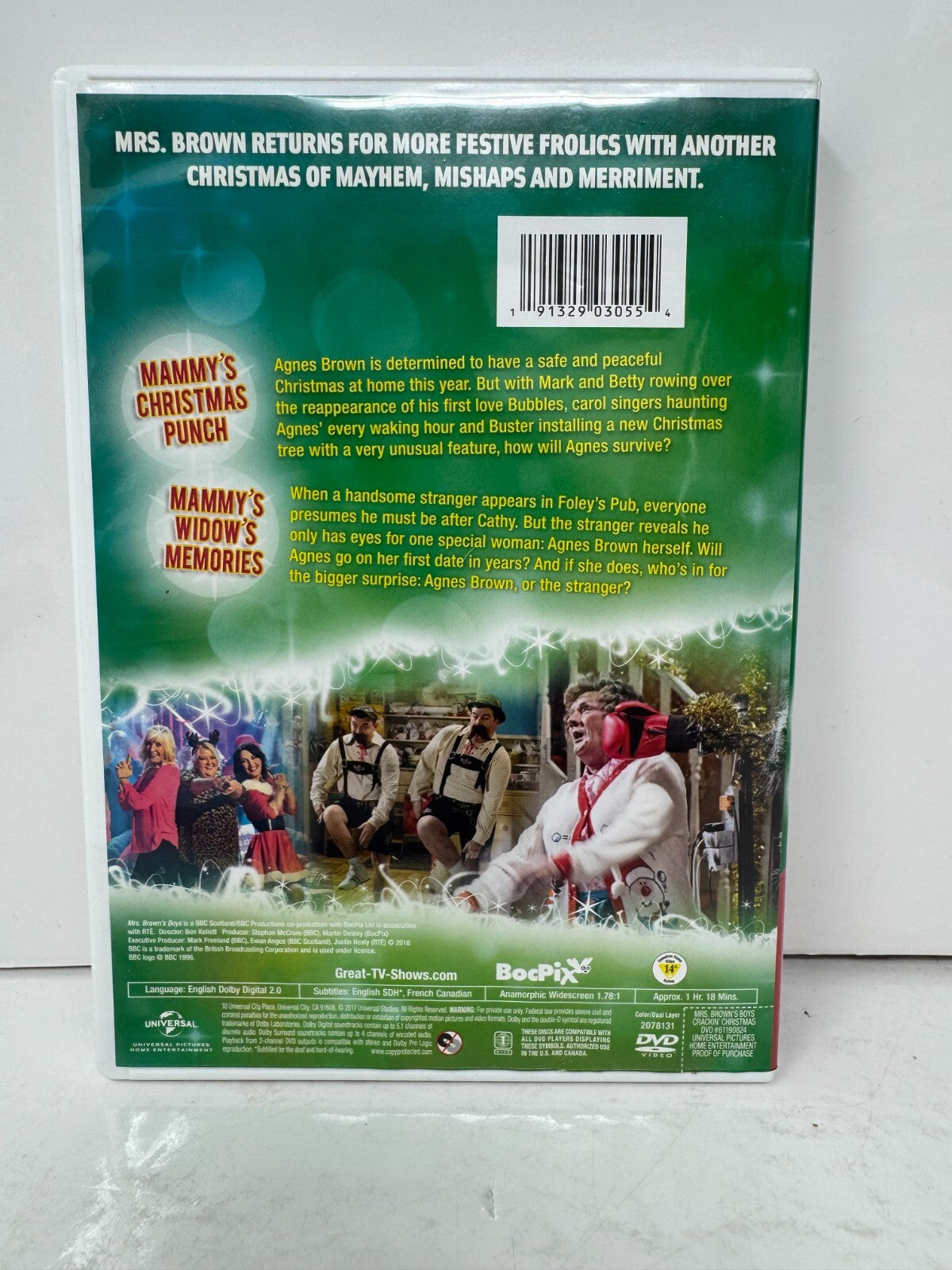 Mrs. Brown's Boys: Crackin' Christmas (DVD) Comedy Good Condition!!!
