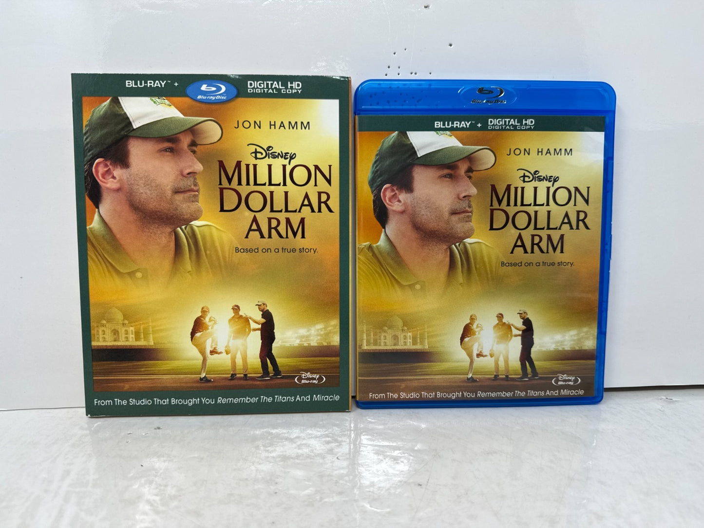 Million Dollar Arm (Blu-ray) Disney Jon Hamm Sports Drama Movie