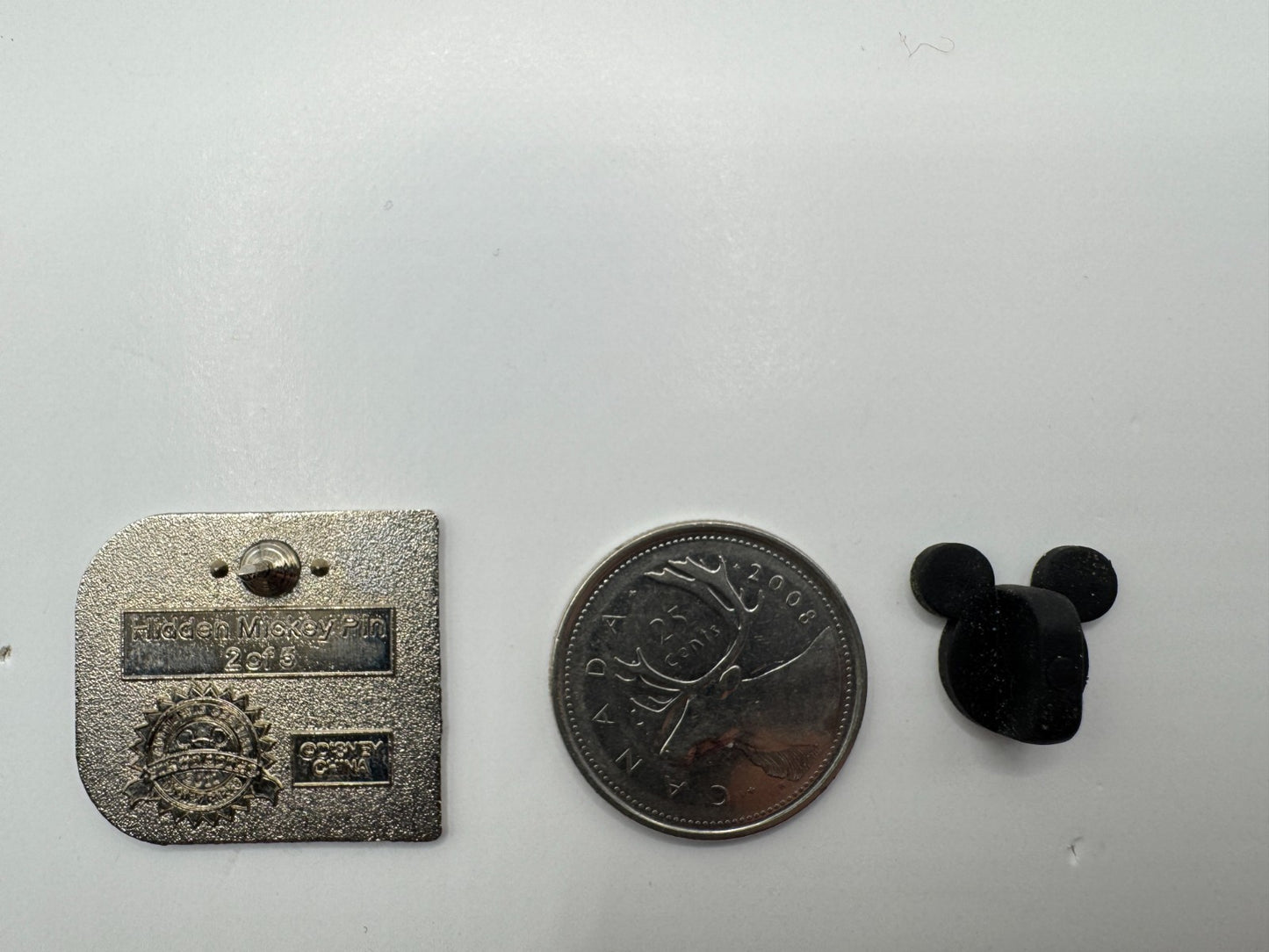WDW Disney Minnie Mouse Retro Classic D Hidden Mickey Trading Pin DC2S2
