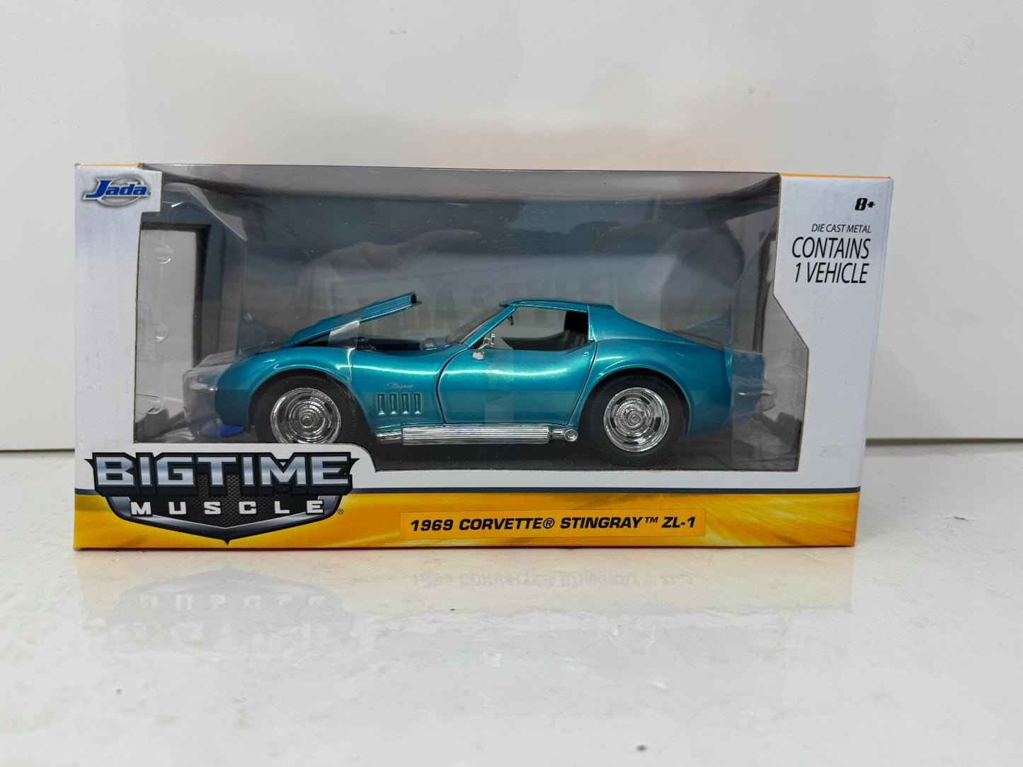 Jada Bigtime Muscle 1969 Chevrolet Corvette Stingray ZL-1 1:24 Diecast