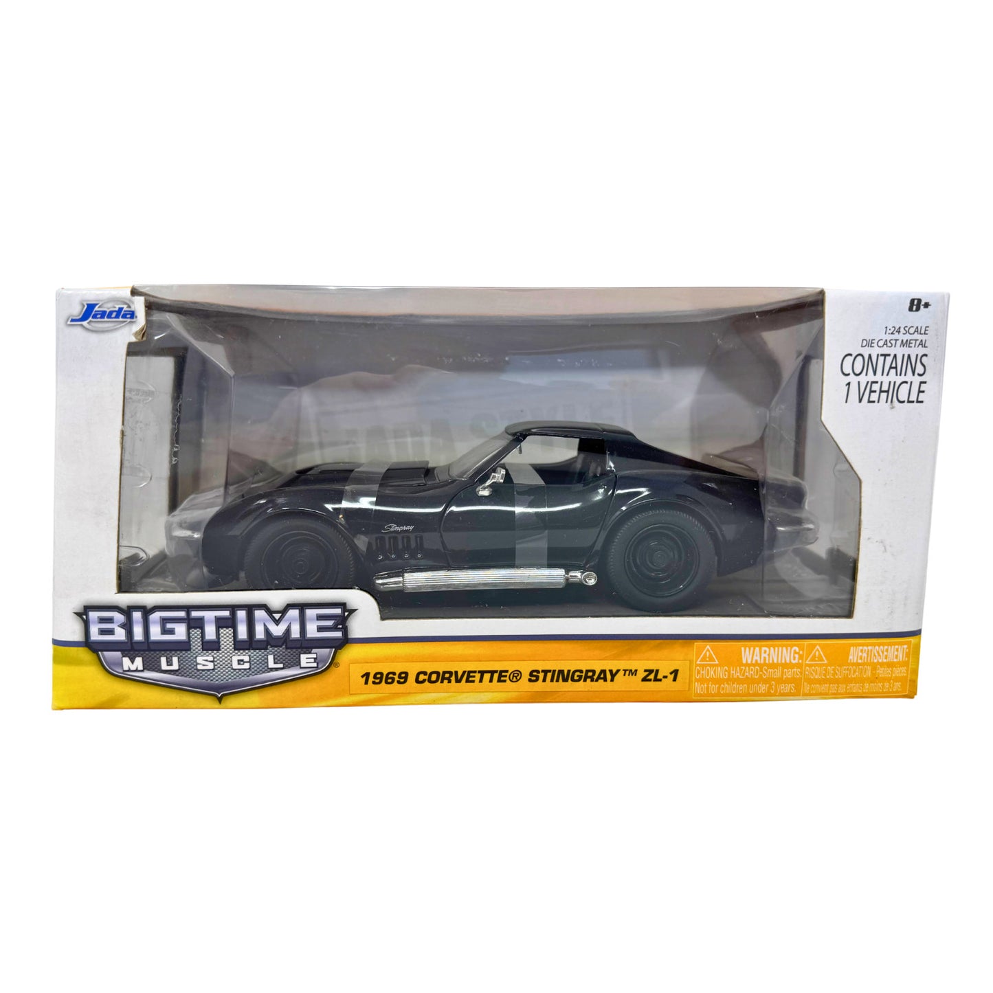 Jada Bigtime Muscle 1969 Chevrolet Corvette Stingray ZL-1 1:24 Diecast