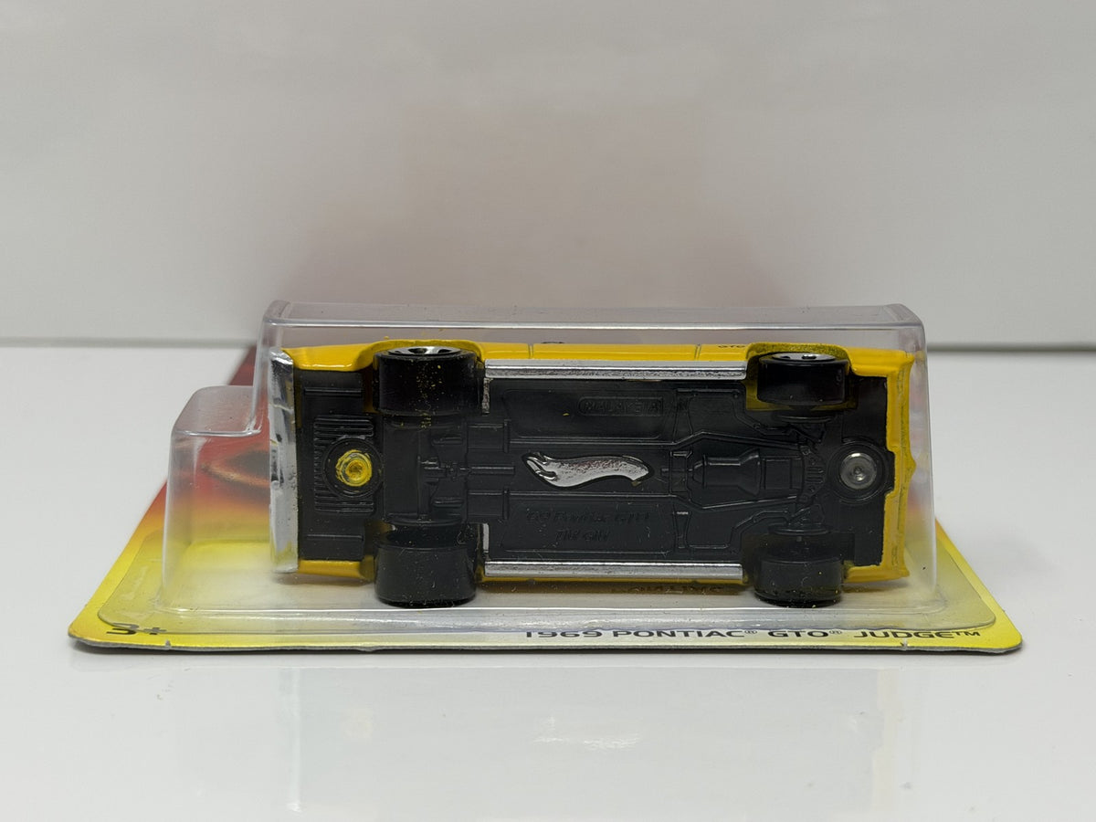 Hot Wheels Exclusive Series 1969 Pontiac GTO Judge 1:64 Diecast Yellow