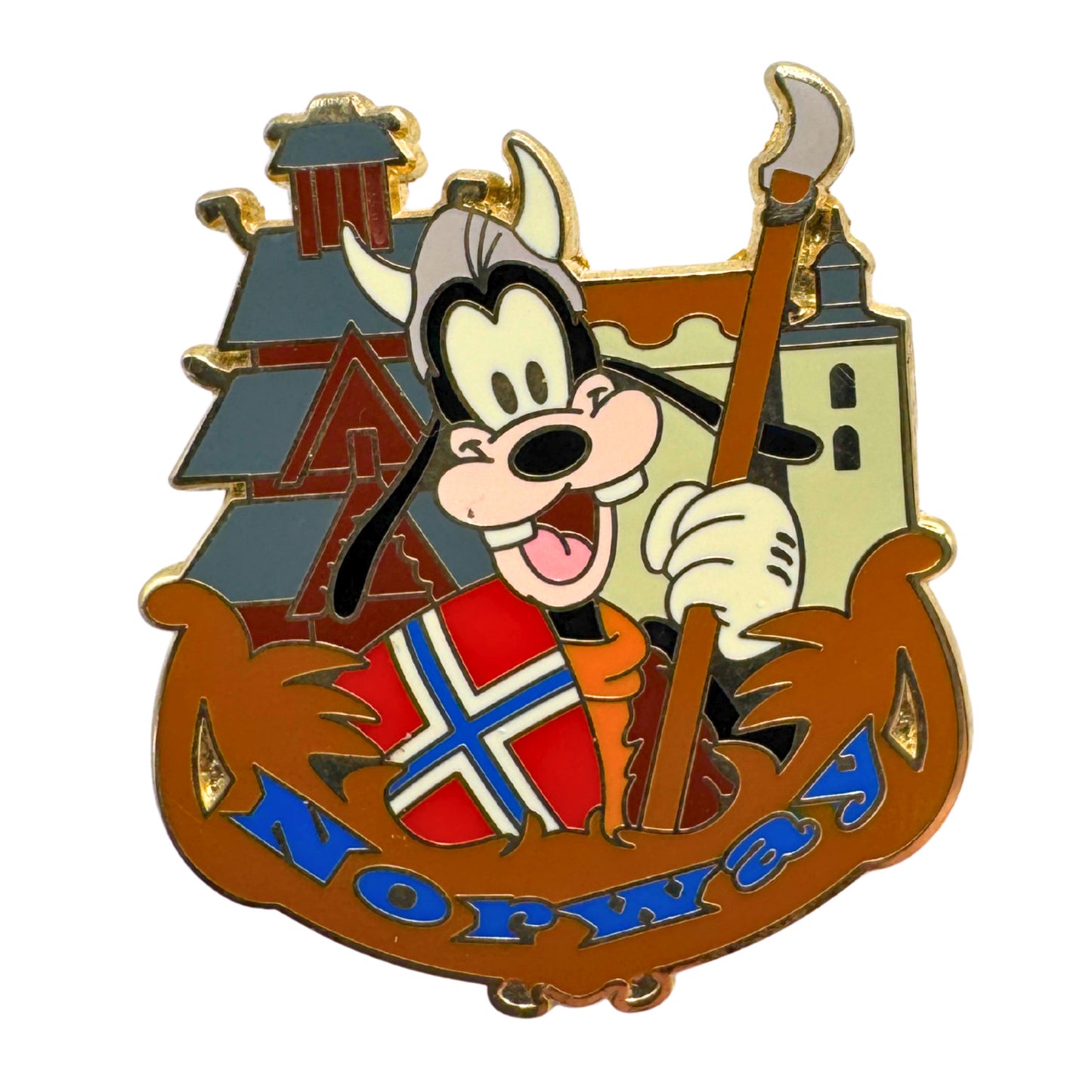 WDW Disney Goofy Norway Epcot World Showcase Trading Pin DC2S8
