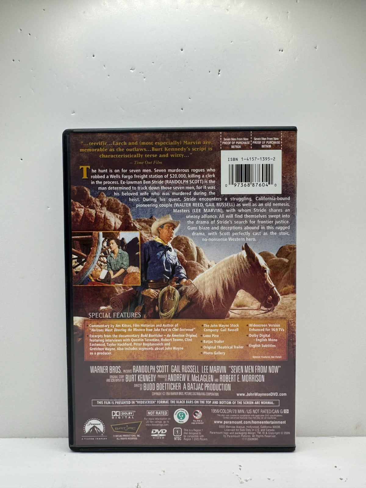 7 Men from Now (DVD) Western