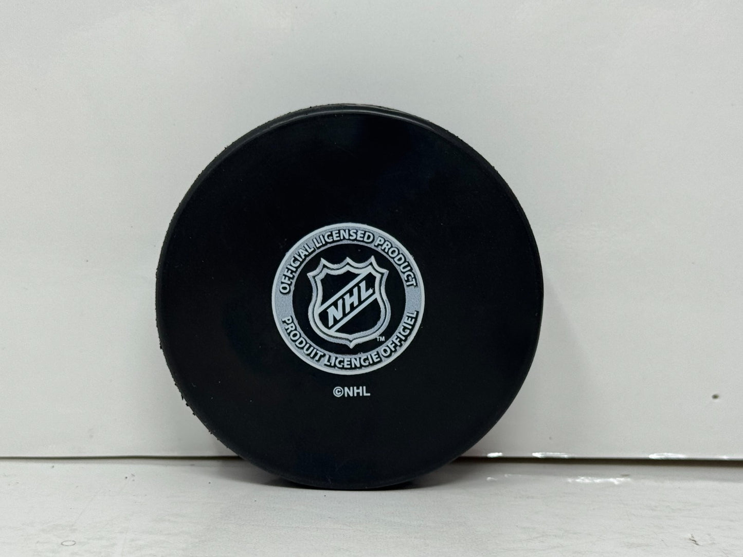 Kyle Okposo New York Islanders Signed NHL Autograph Puck Silver Auto