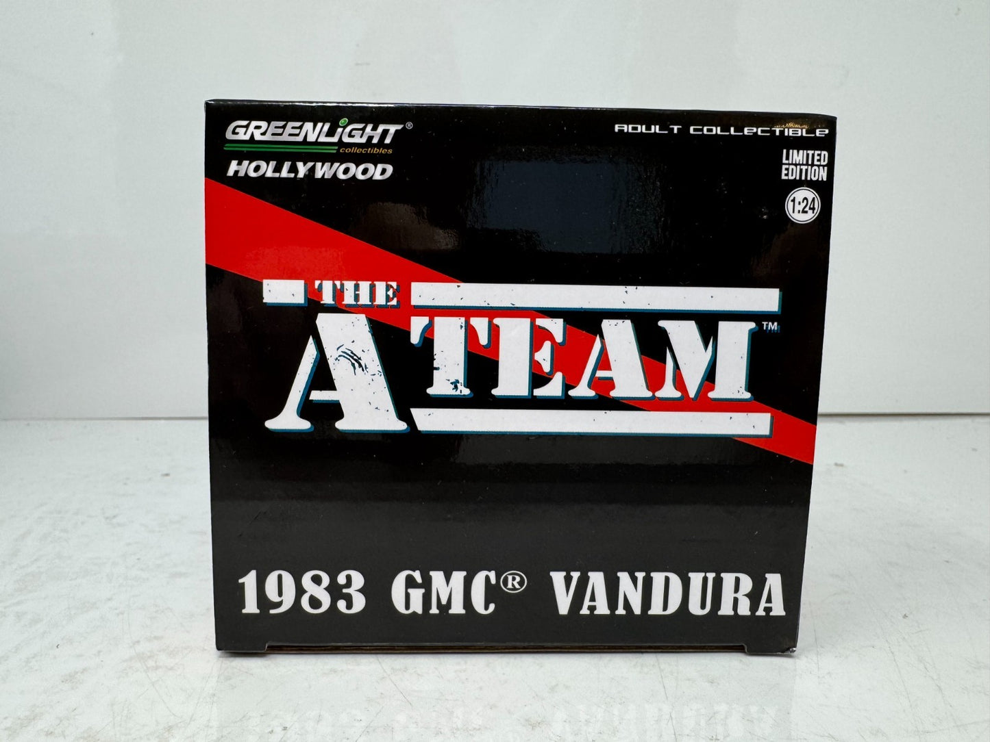 Greenlight Hollywood The A-Team 1983 GMC Vandura 1:24 Diecast