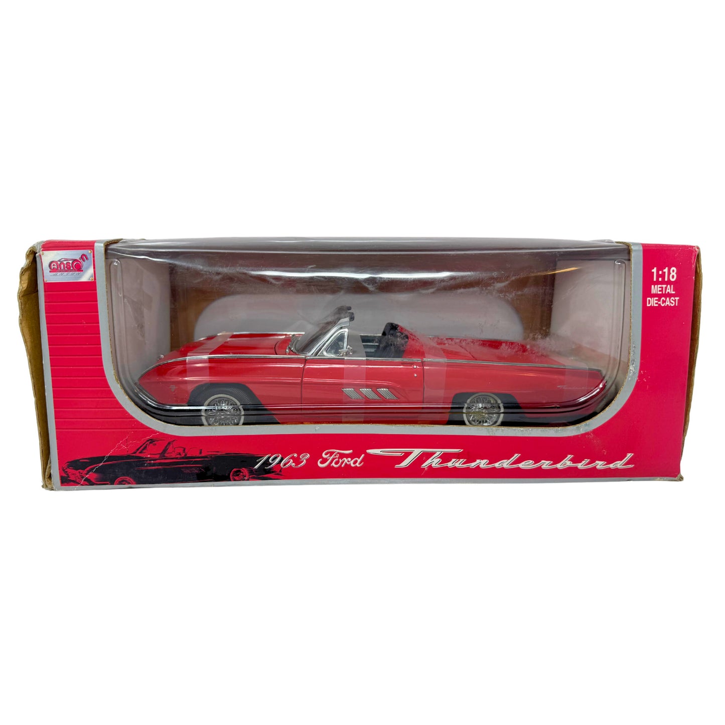 Anson 1963 Ford Thunderbird 1:18 Diecast