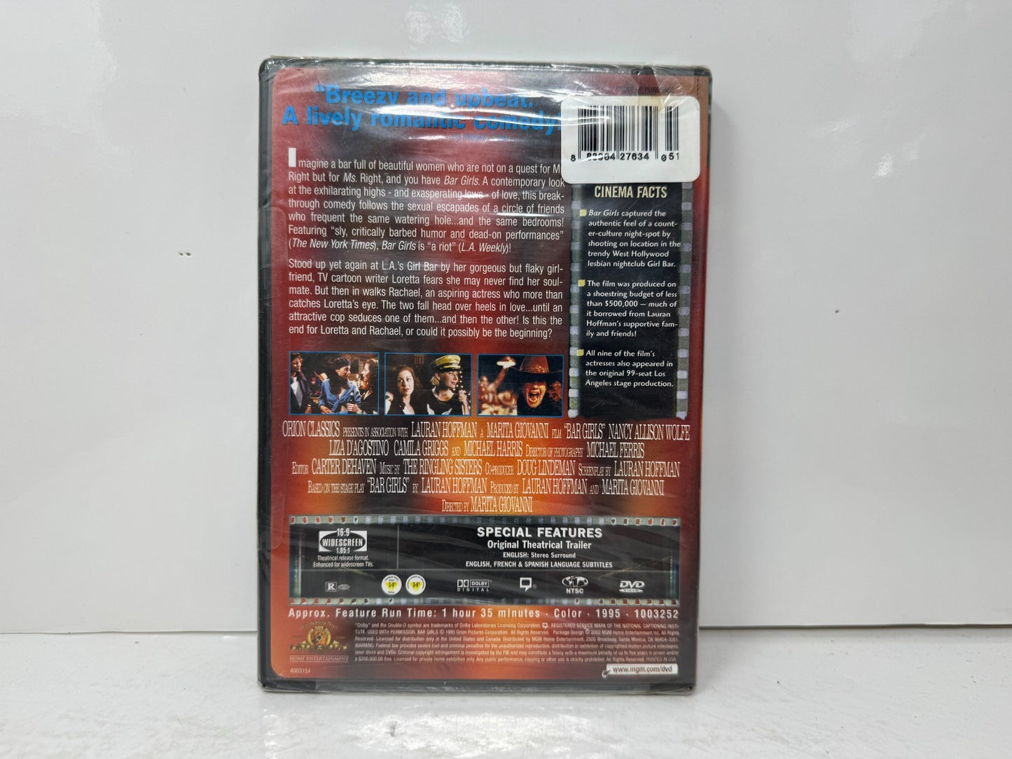 Bar Girls (DVD) Romance Brand New and Sealed!!!
