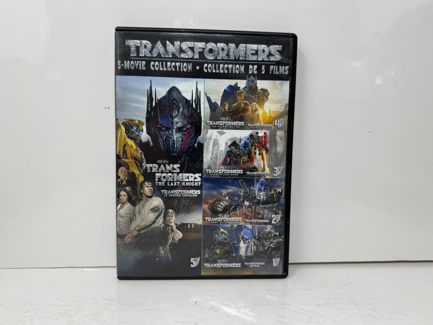 Transformers - 5-Movie Collection (DVD) Sci-Fi Good Condition!!!