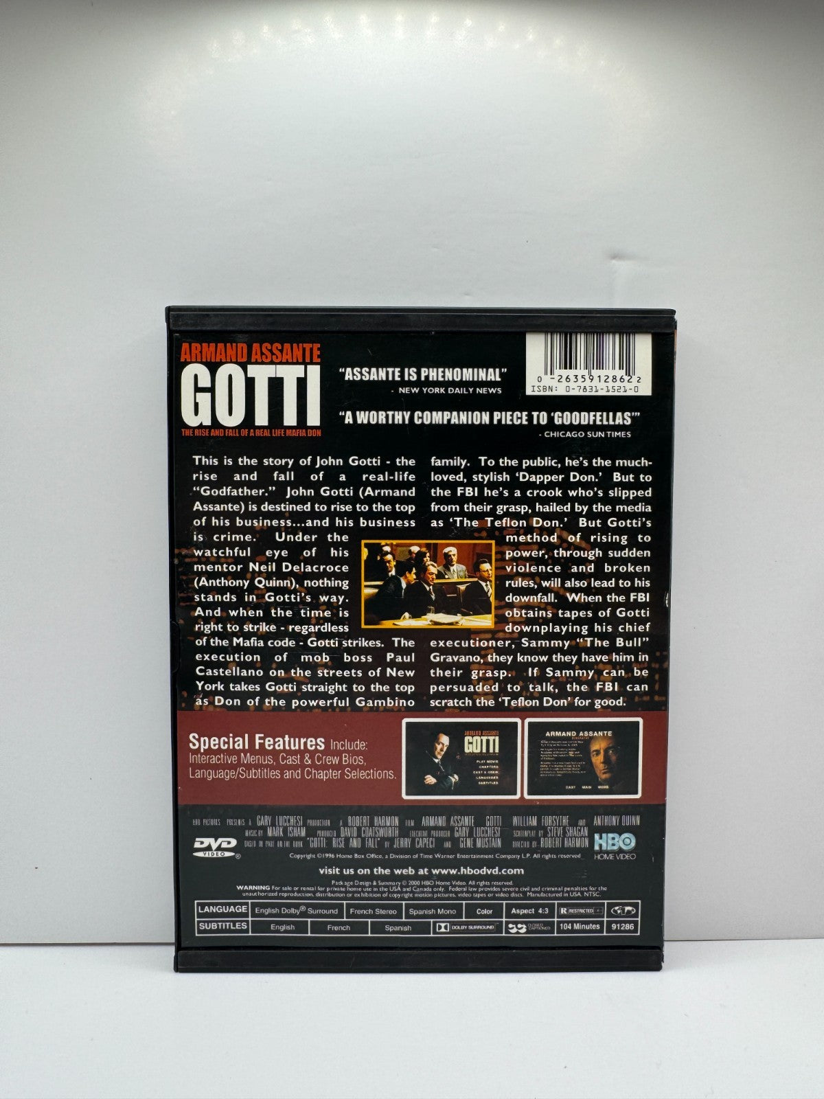 Gotti (DVD) Armand Assante Biography