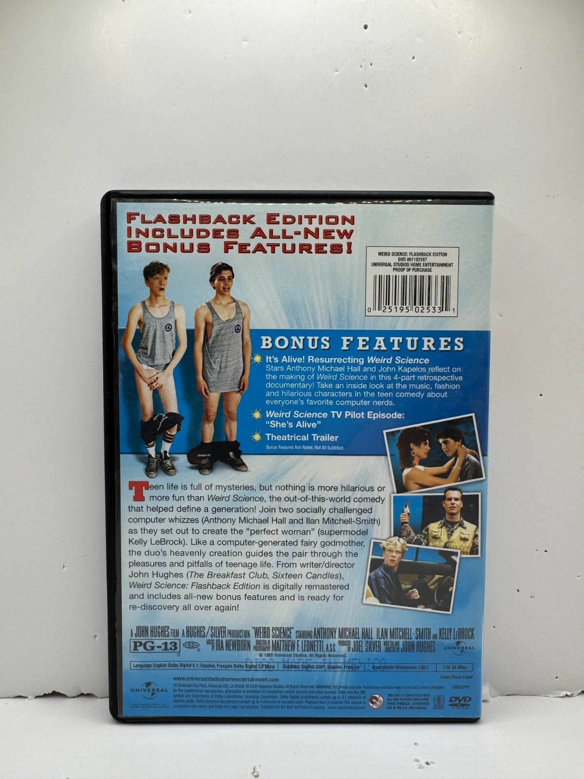 Weird Science (DVD) John Hughes Teen Comedy