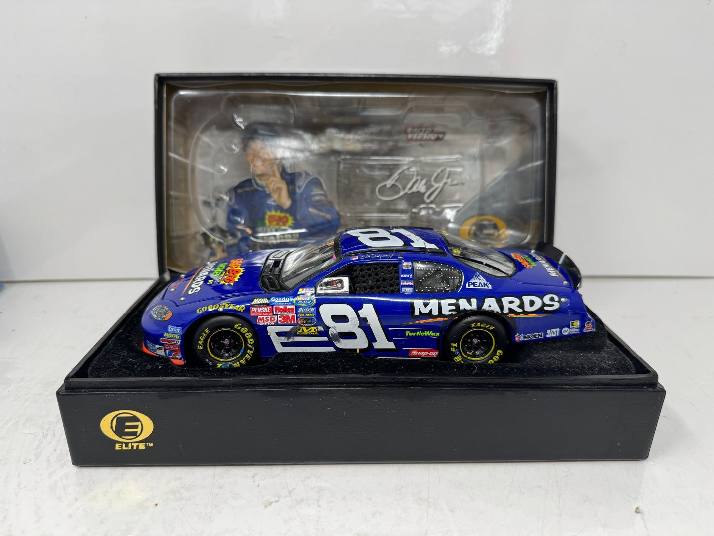 Action Nascar Elite #81 Dale Earnhardt Jr. Menards Bristol Raced 1:24 Diecast