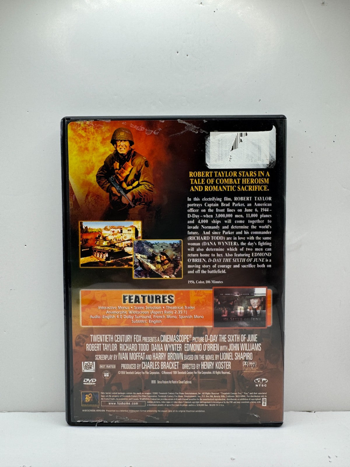 D-Day The Sixth of June (DVD) War