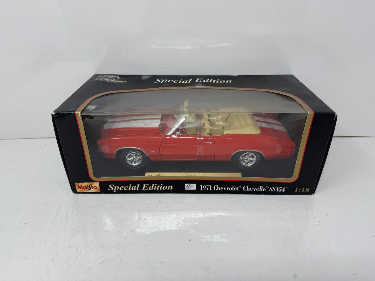 Maisto 1971 Chevrolet Chevelle SS454 Special Edition 1:18 Diecast
