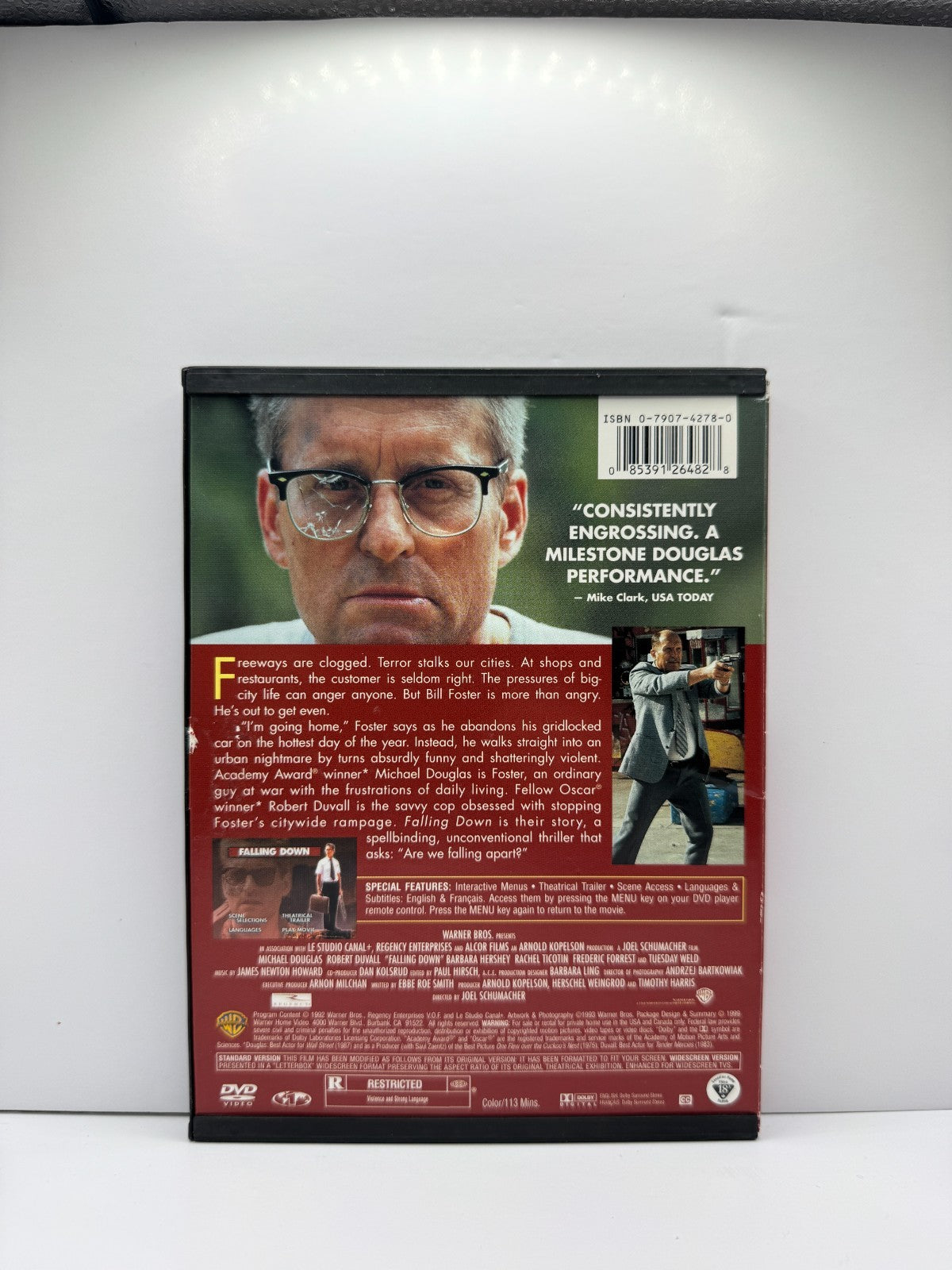 Falling Down (DVD) Michael Douglas Thriller