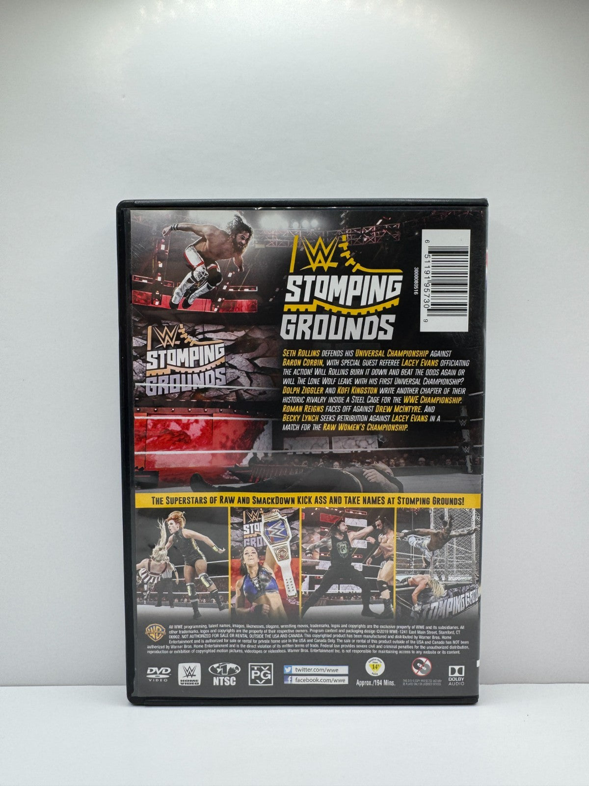 WWE: Stomping Grounds 2019 (DVD) WWE Wrestling