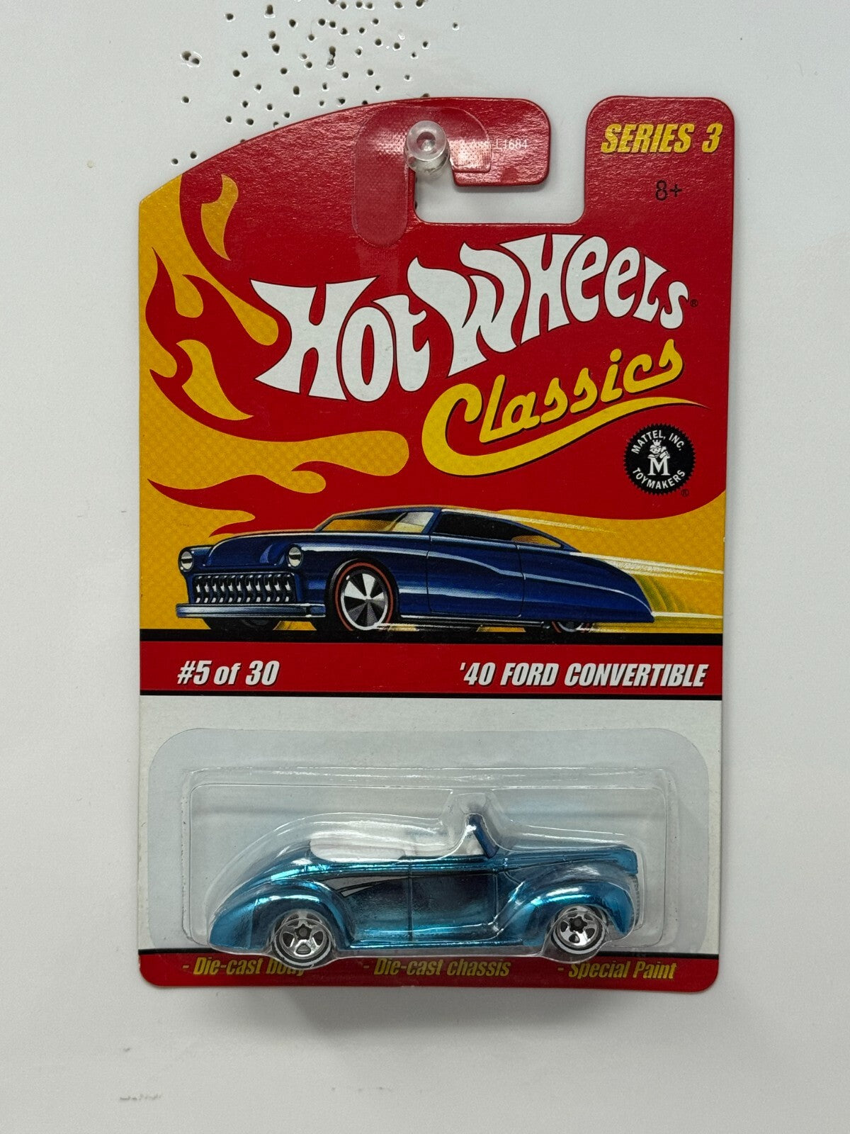 Hot Wheels Classics 1940 Ford Convertible Series Muscle Car 3 1:64 Diecast