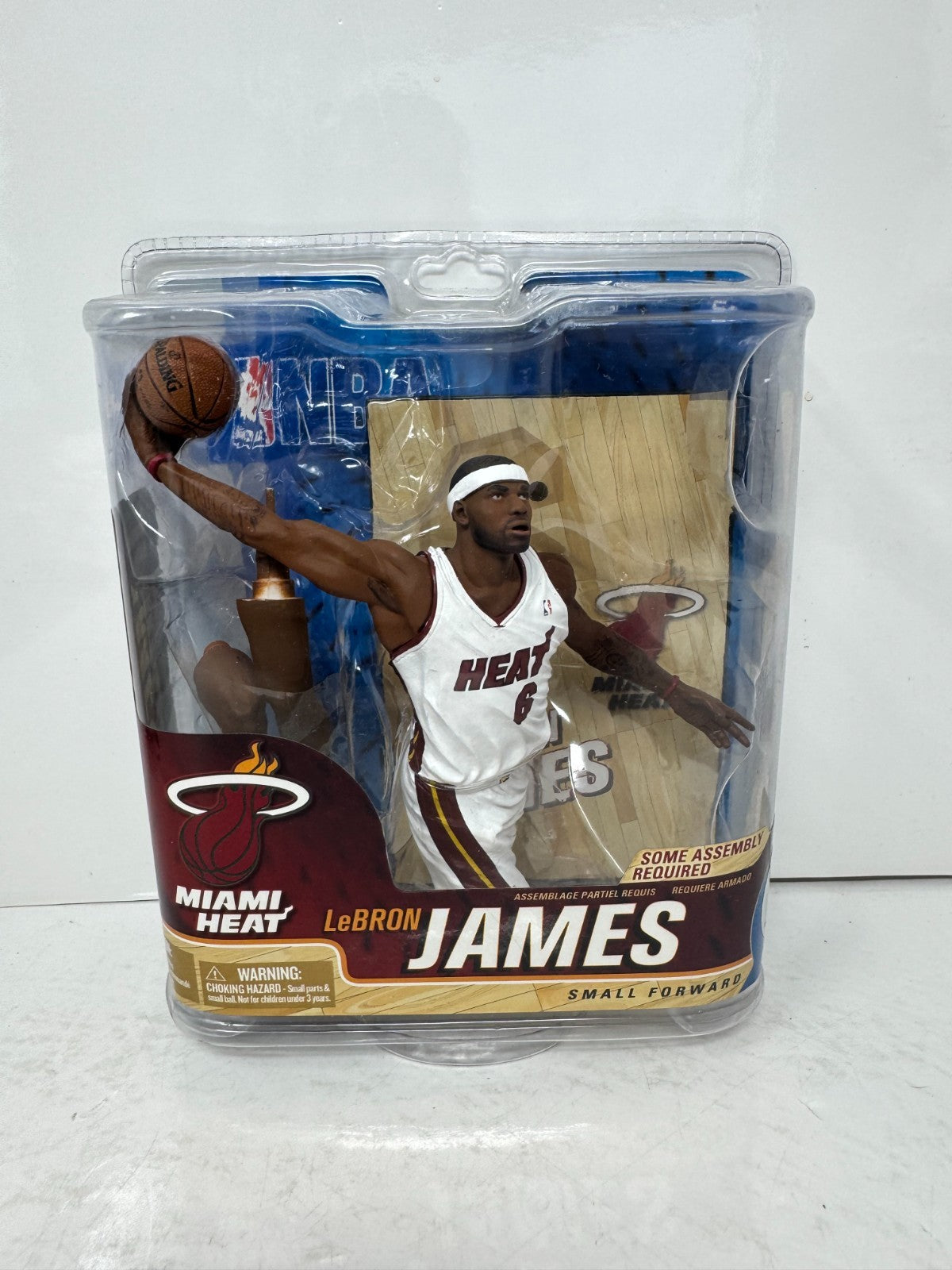 McFarlane NBA LeBron James Miami Heat Series 21 Figure