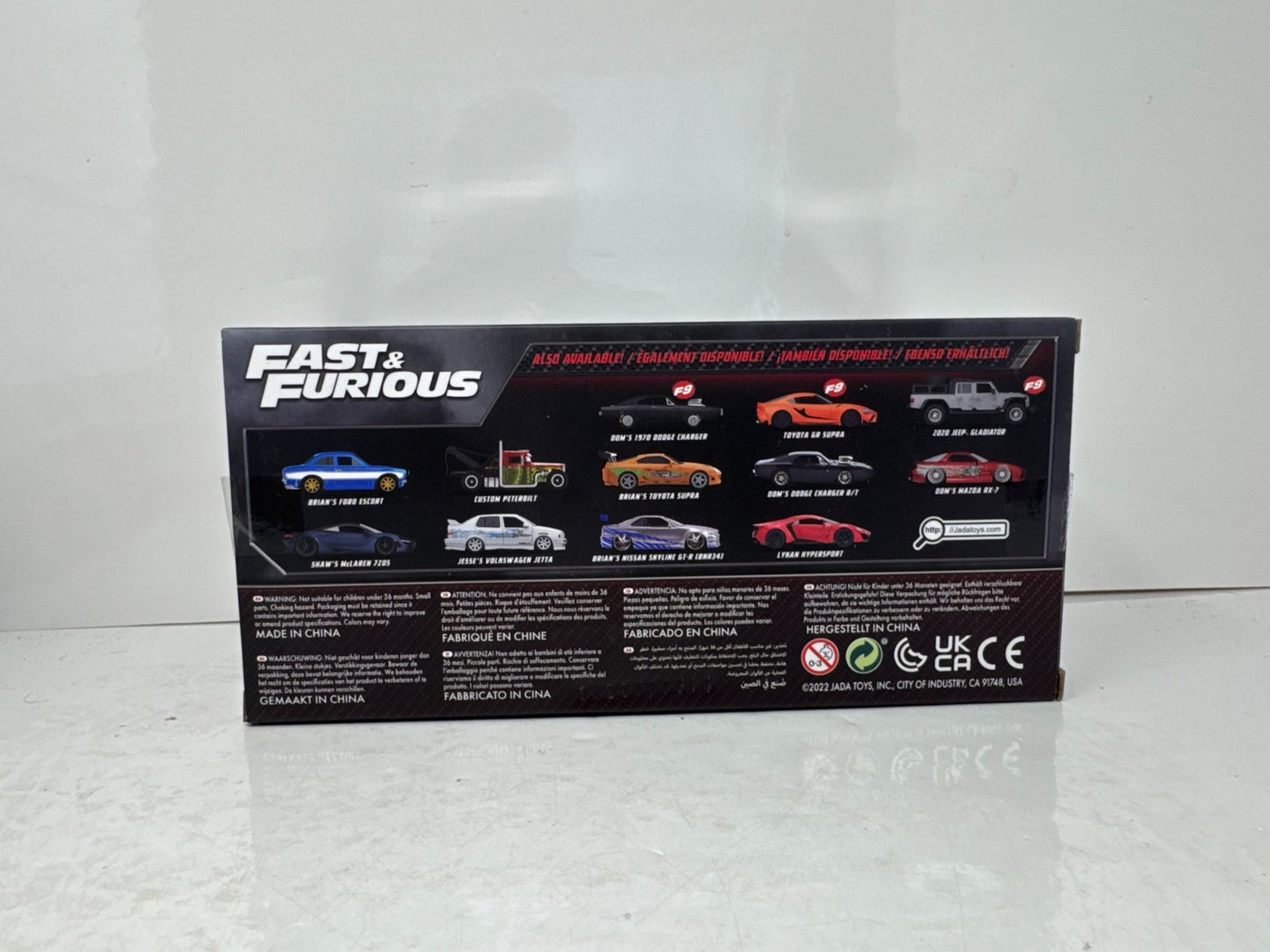 Jada Fast & Furious Dom's Dodge Charger R/T RAW 1:24 Diecast