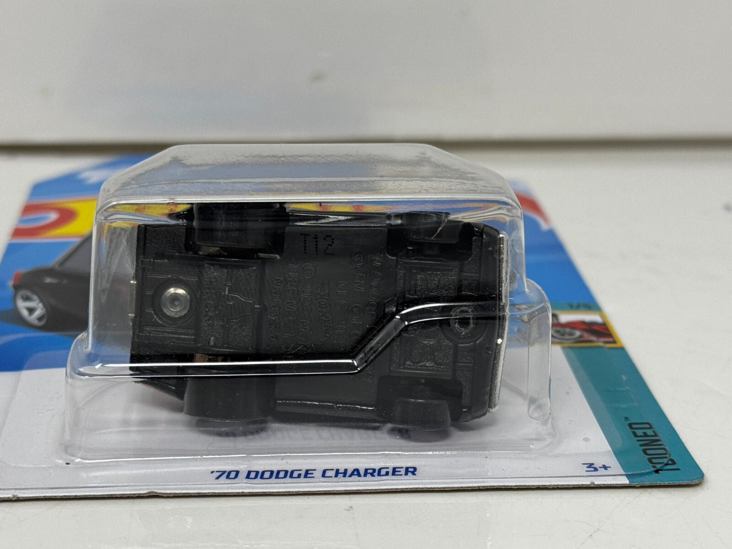 Hot Wheels Tooned 1970 Dodge Charger Red Stripe Fast & Furious Muscle Car 1:64 Diecast