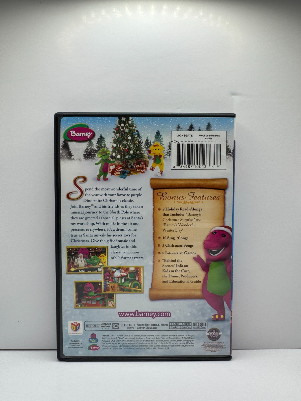 Barney's Night Before Christmas (DVD) Barney Family