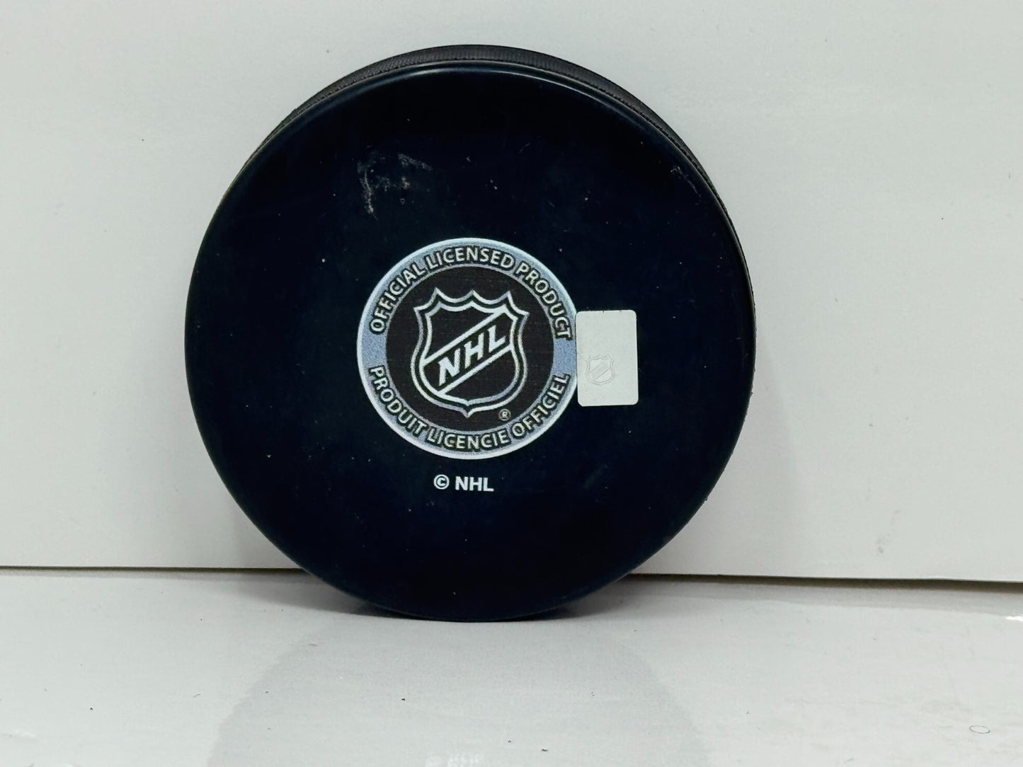 Adam Graves New York Rangers Signed NHL Autograph Puck Silver Auto