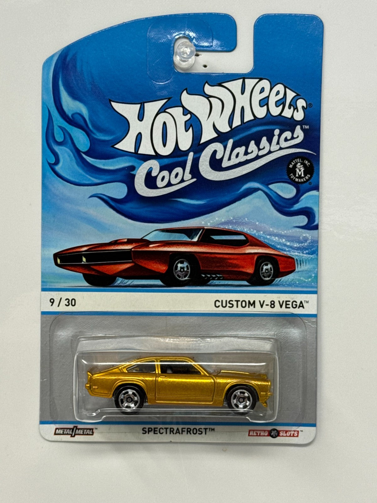Hot Wheels Cool Classics Custom V-8 Vega Spectrafrost 1:64 Diecast