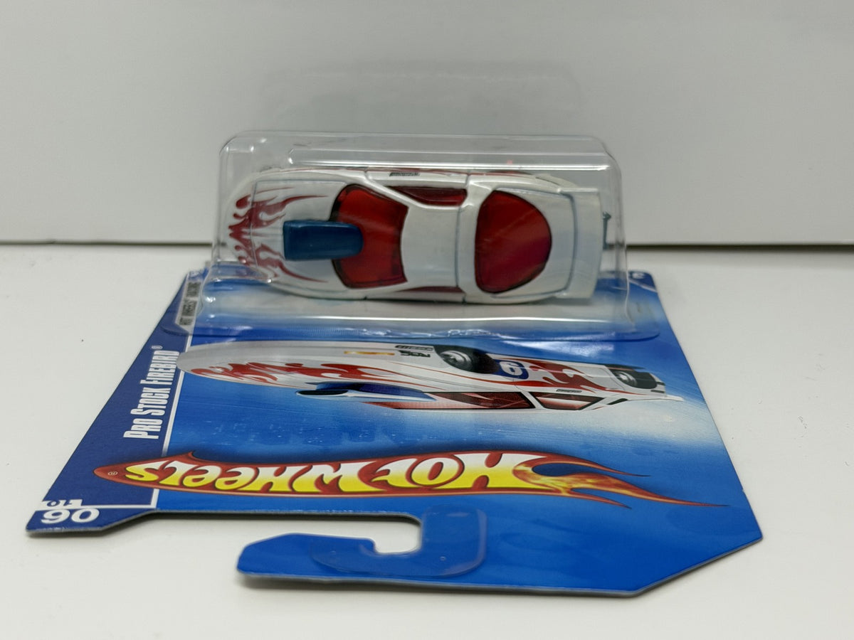 Hot Wheels Racing Pontiac Pro Stock Firebird 1:64 Diecast White