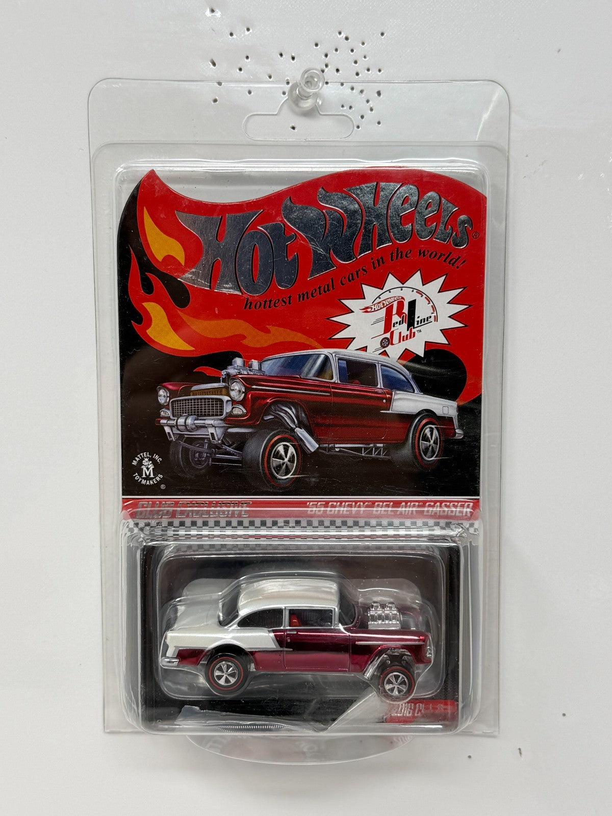 Hot Wheels RLC Red Line Club 2016 Club 1955 Chevy Bel Air Gasser 1:64 Diecast