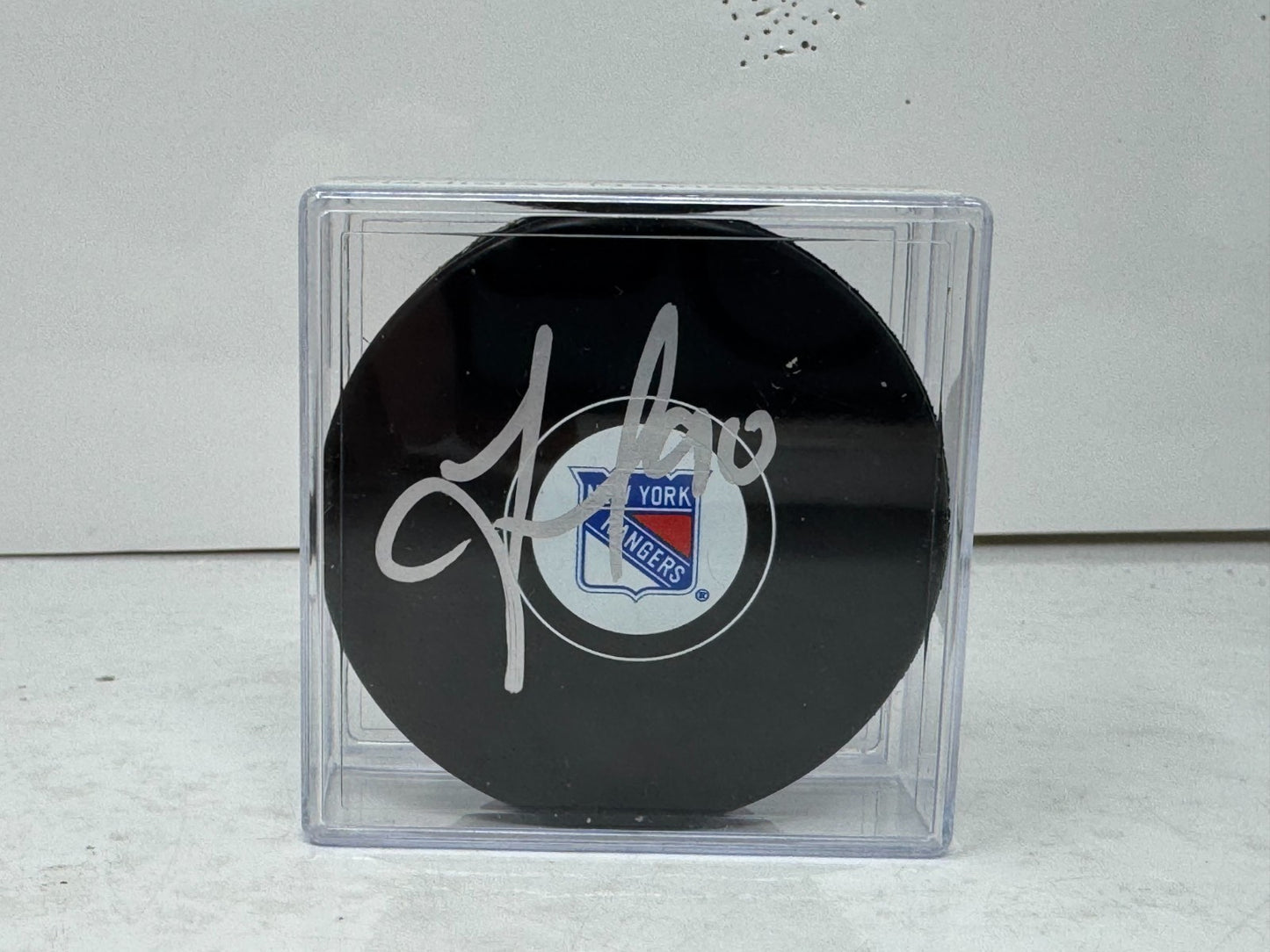 Vladislav Namestnikov New York Rangers Signed NHL Autograph Puck Silver Auto