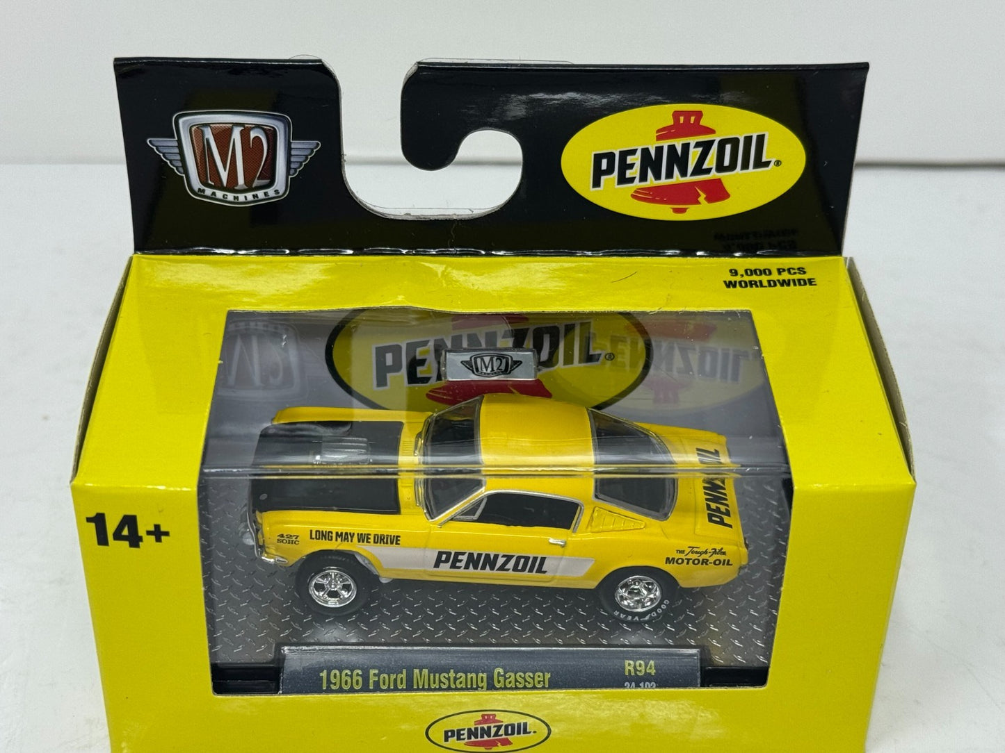 M2 Machines Pennzoil 1966 Ford Mustang Gasser 1:64 Diecast