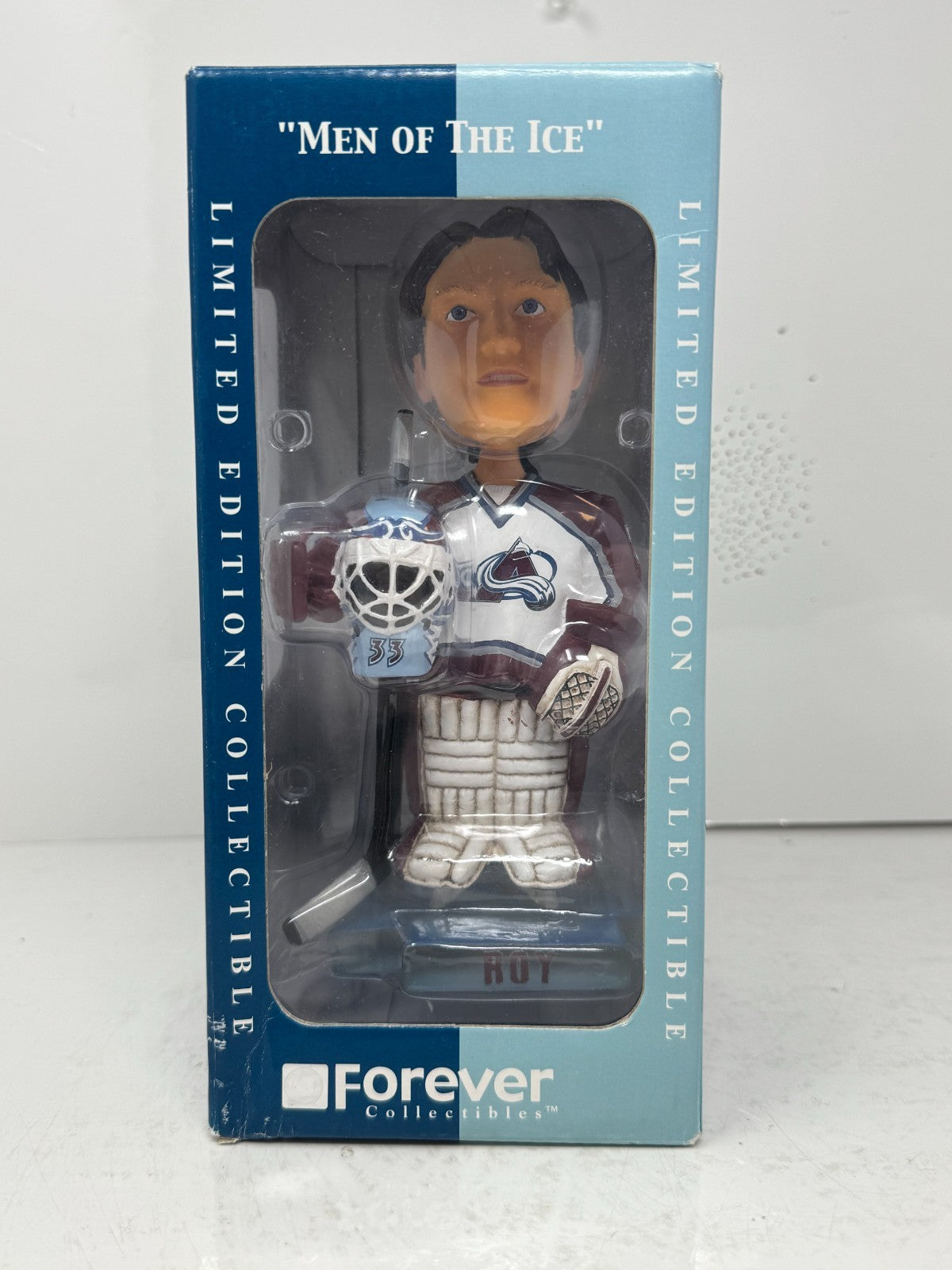 Forever Collectibles NHL Patrick Roy Colorado Avalanche Bobblehead Men Of Ice