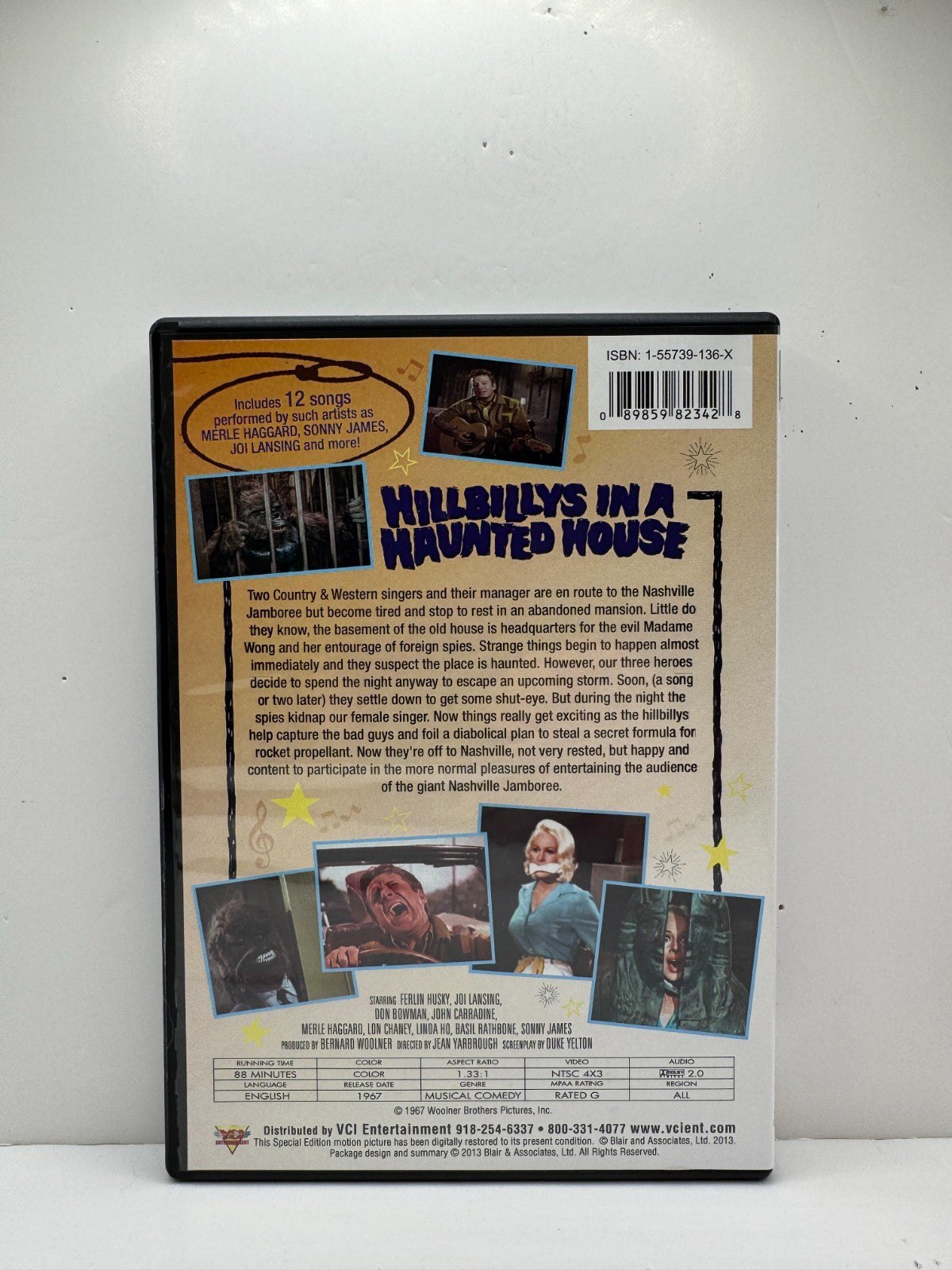 Hillbillys in a Haunted House (DVD) Horror