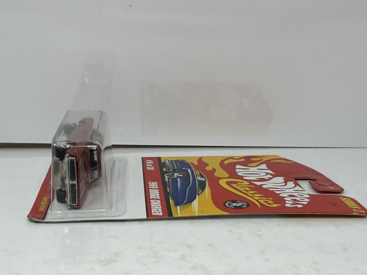 Hot Wheels Classics Series 2 1969 Dodge Charger 1:64 Diecast Orange V2