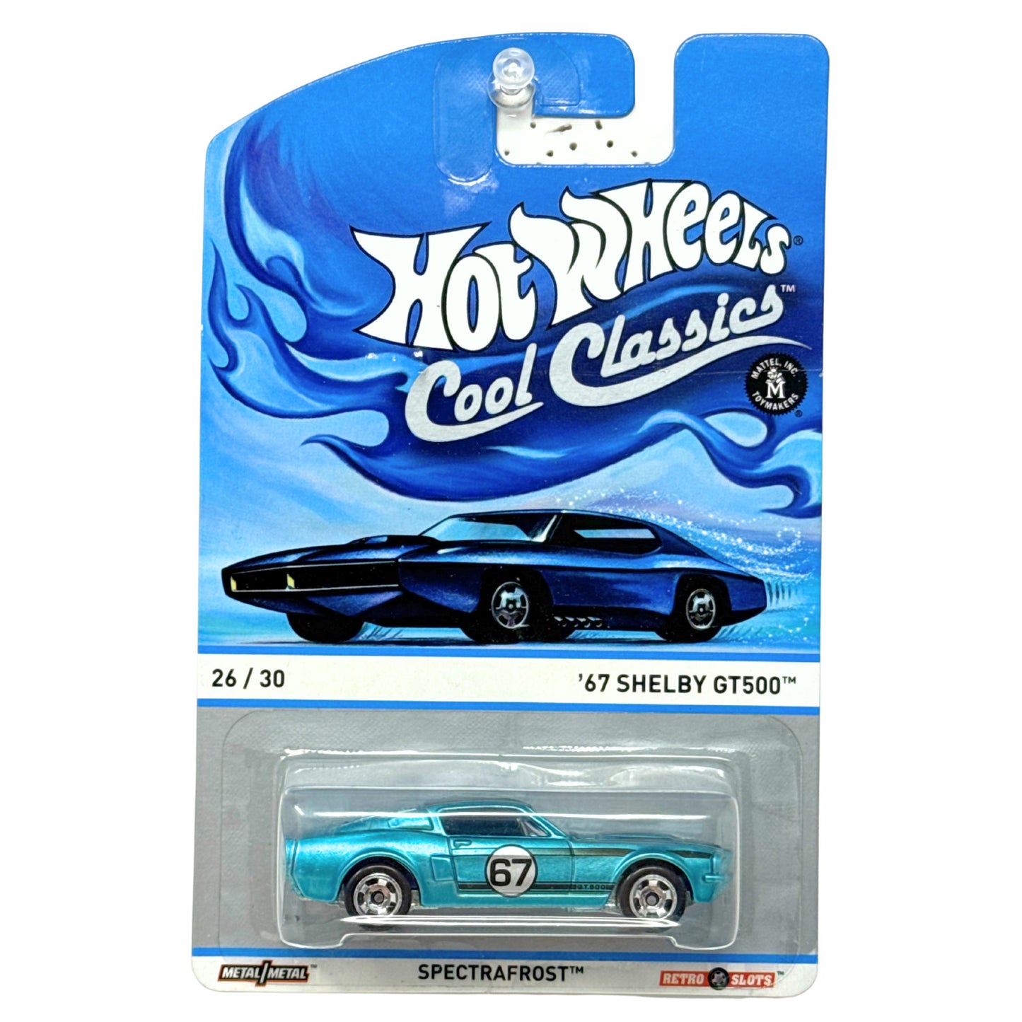 Hot Wheels Cool Classics 1967 Shelby GT500 Spectrafrost 1:64 Diecast