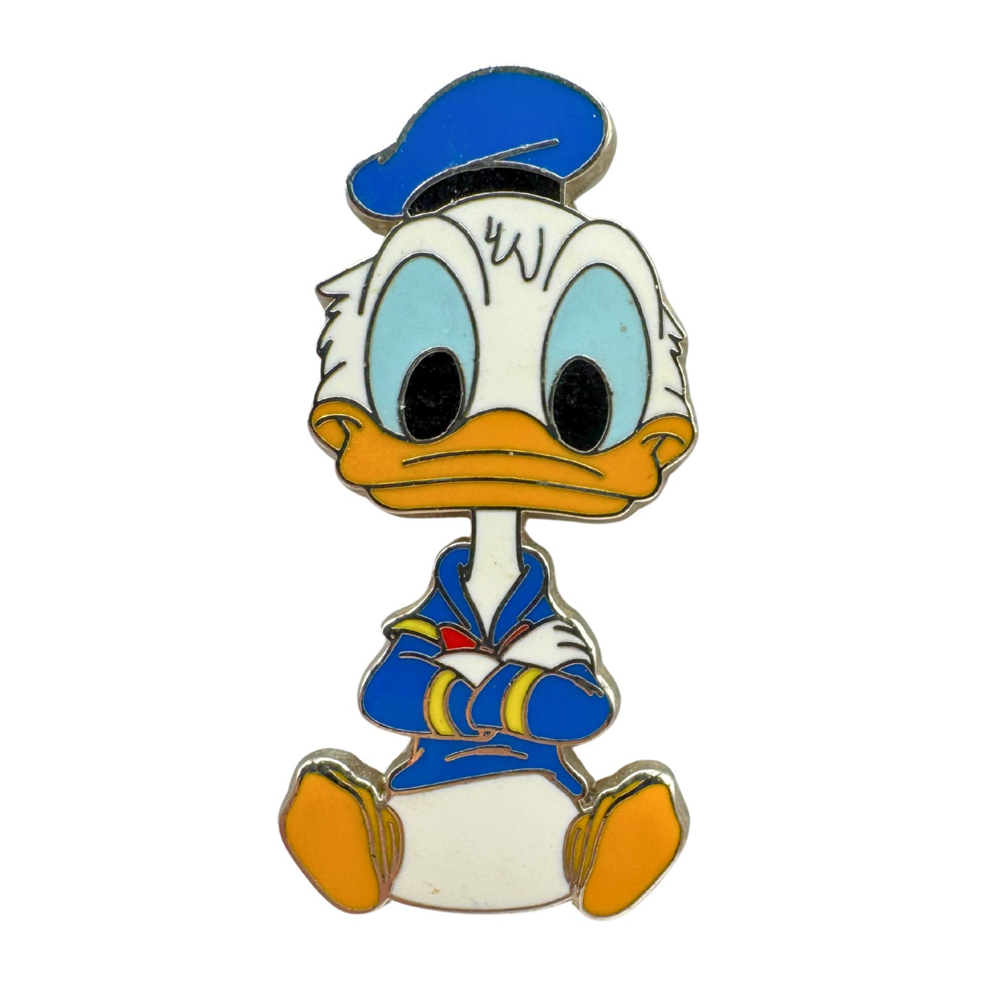 Disney Donald Duck Big Head Art Booster Trading Pin DC2S10