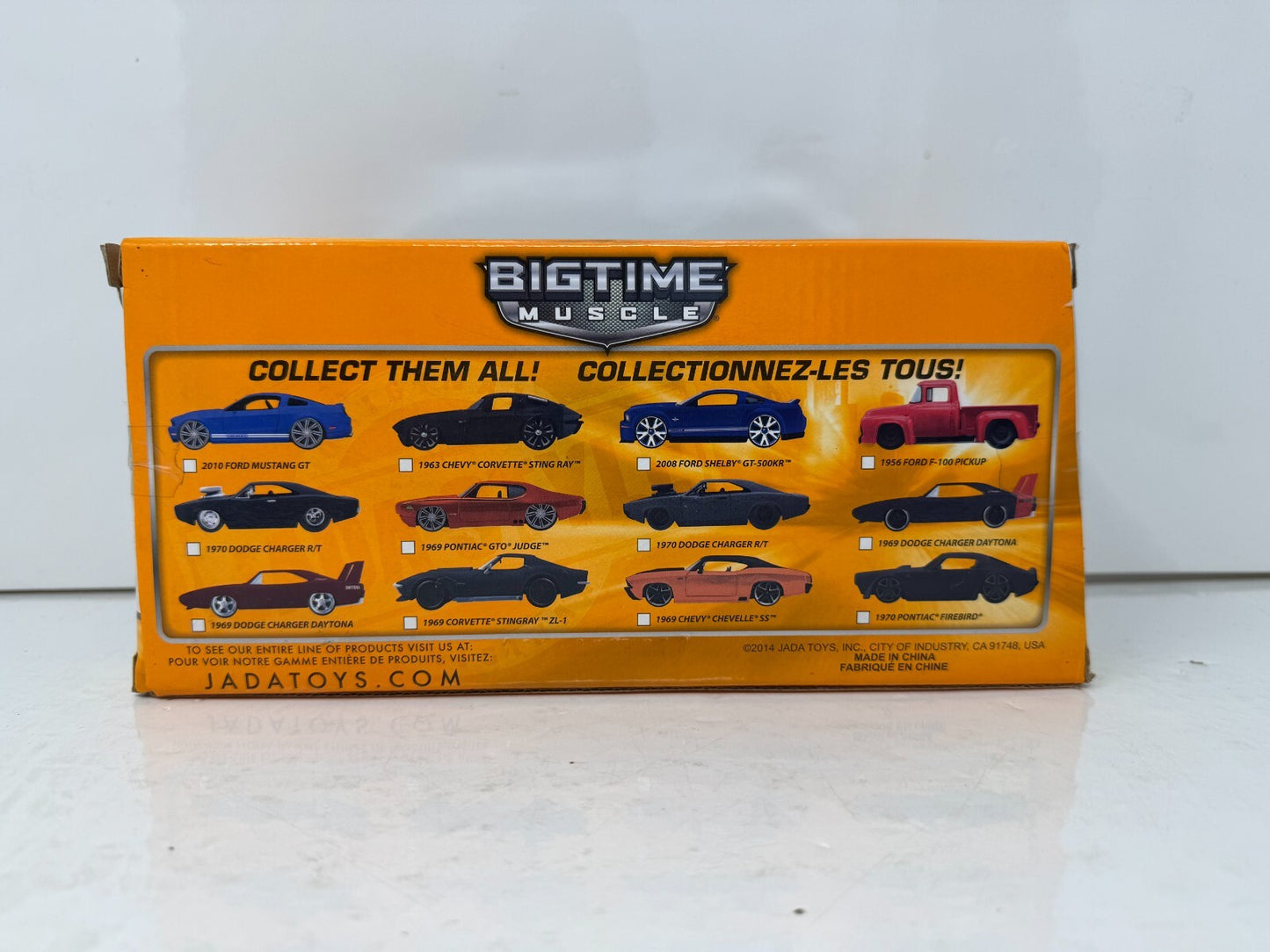 Jada Bigtime Muscle 1969 Chevrolet Corvette Stingray ZL-1 1:24 Diecast