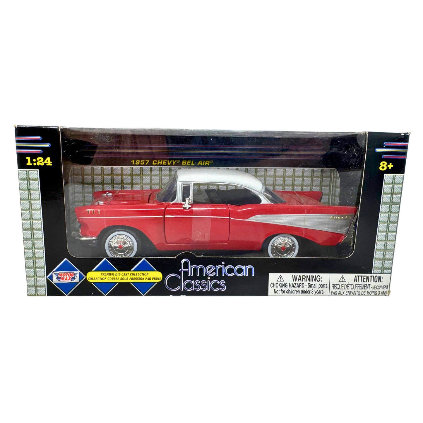 Motormax American Classics 1957 Chevy Bel Air 1:24 Diecast