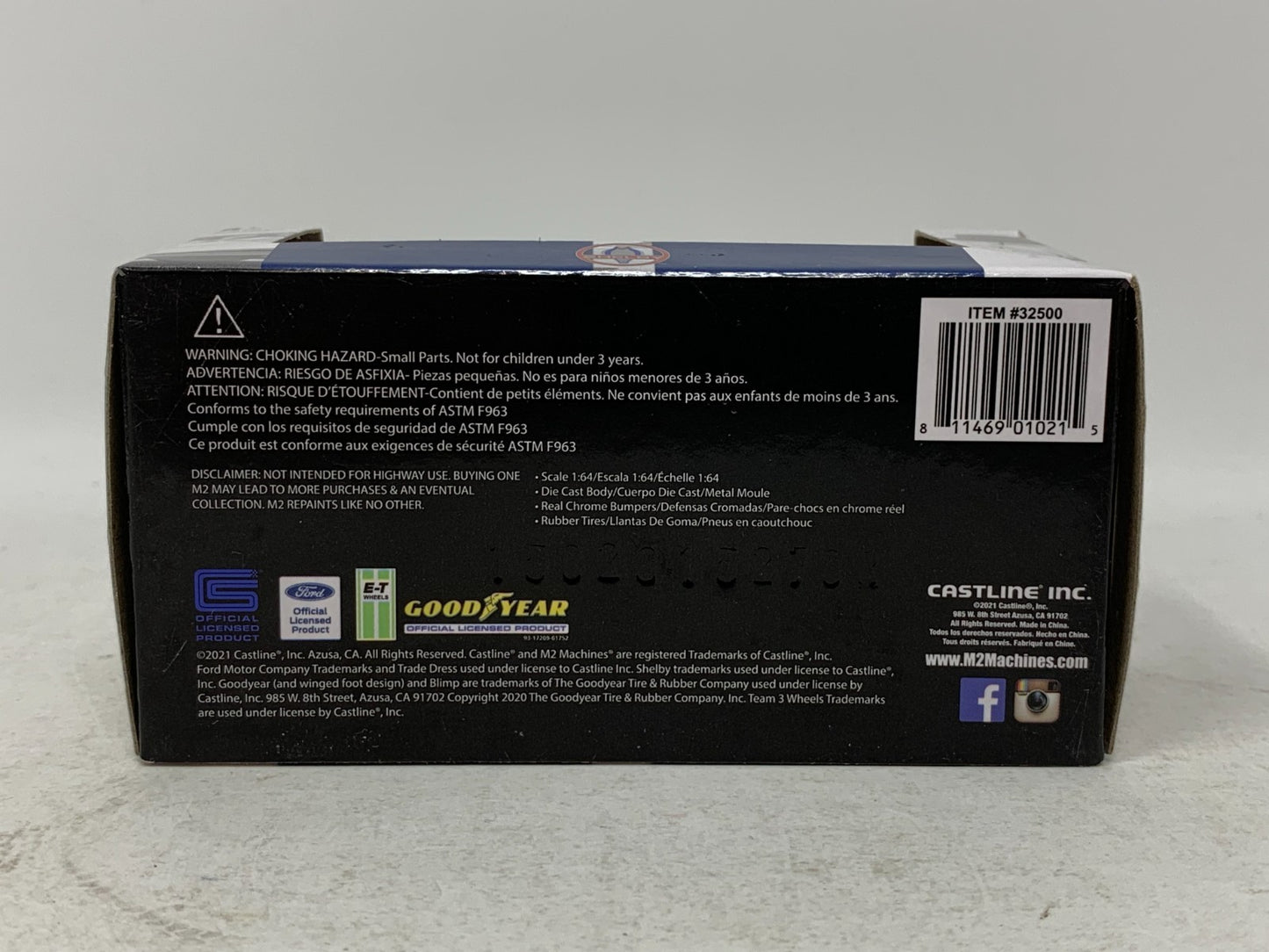 M2 Machines Shelby 1965 Shelby G.T.350R 1:64 Diecast