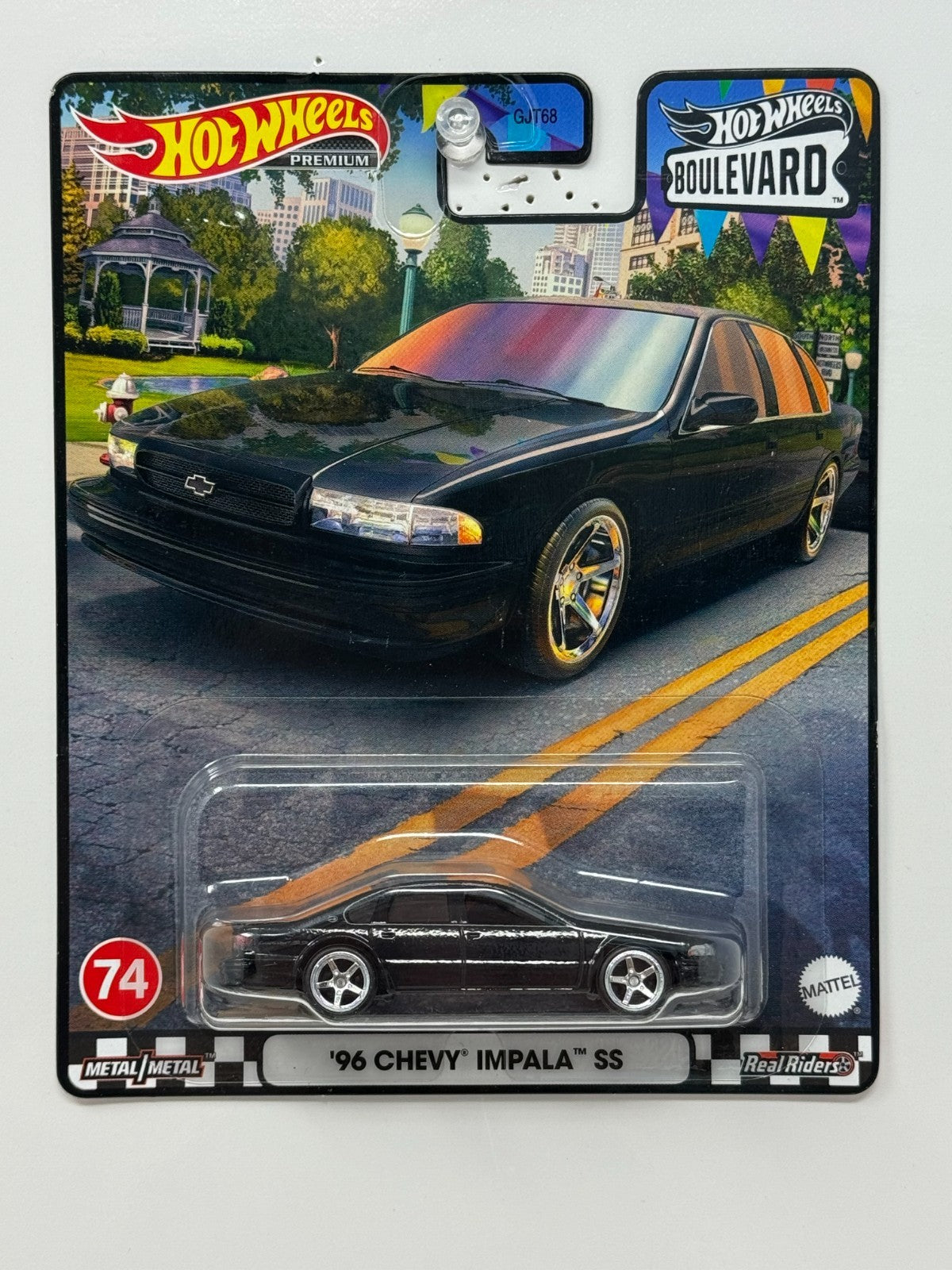 Hot Wheels Premium Boulevard #74 1996 Chevy Impala SS 1:64 Diecast