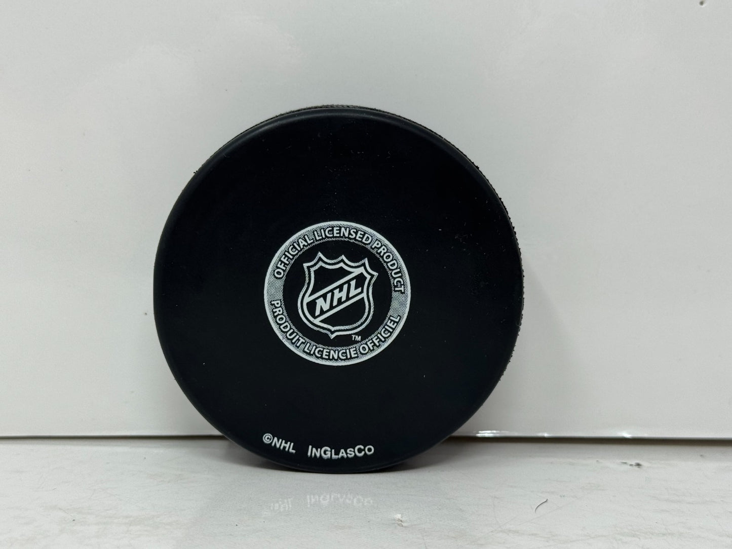 Matthew Barnaby Buffalo Sabres Signed NHL Autograph Puck Silver Auto