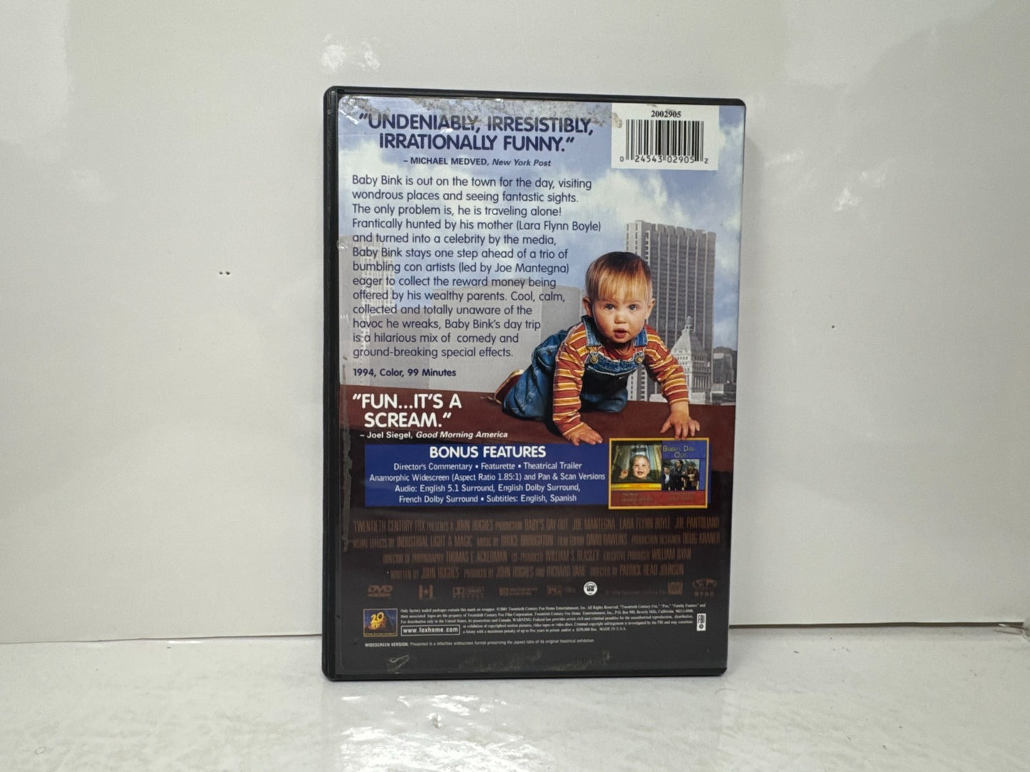 Baby's Day Out (DVD) Family Good Condition!!!