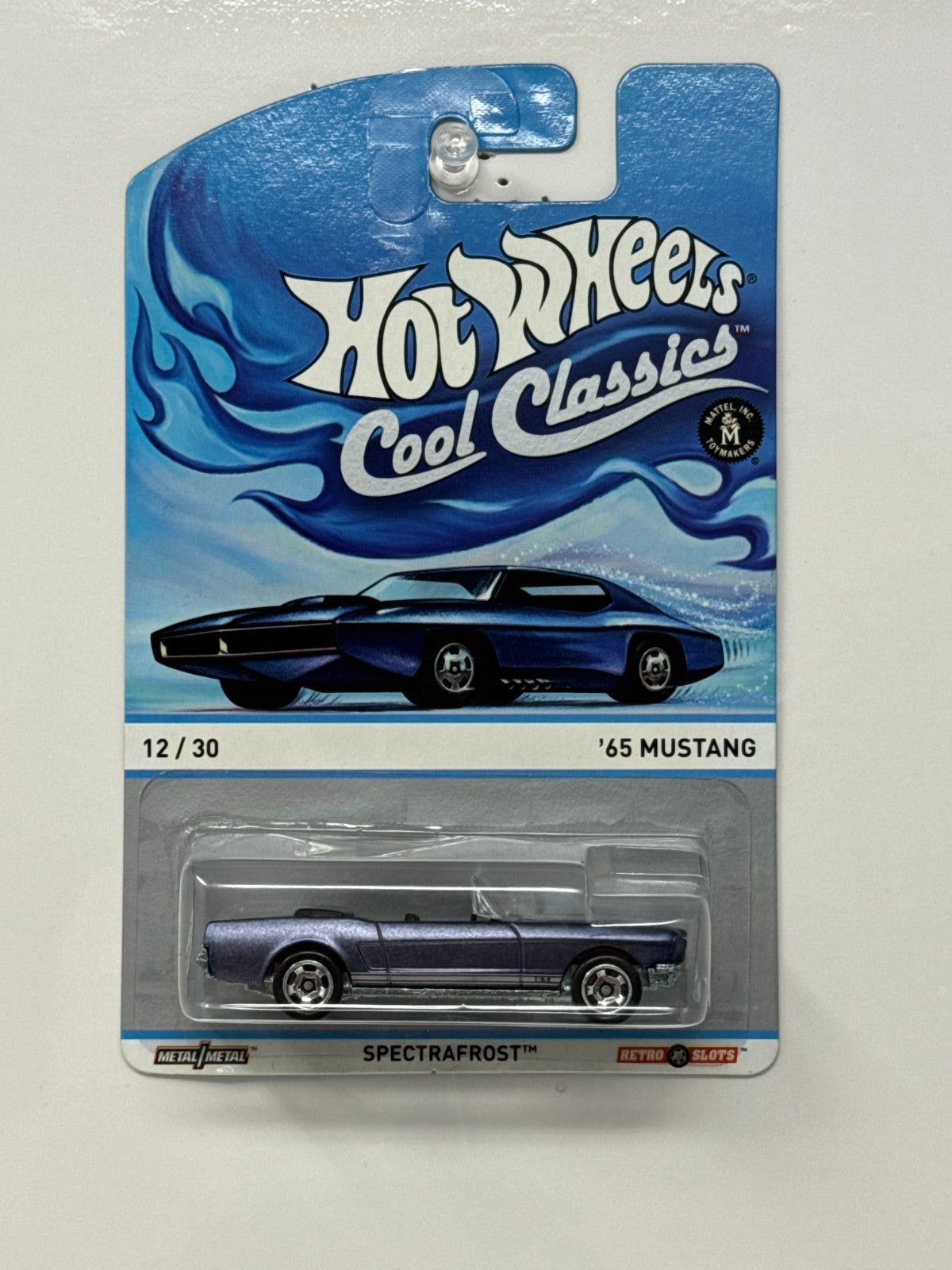 Hot Wheels Cool Classics Custom 1965 Ford Mustang Spectrafrost 1:64 Diecast