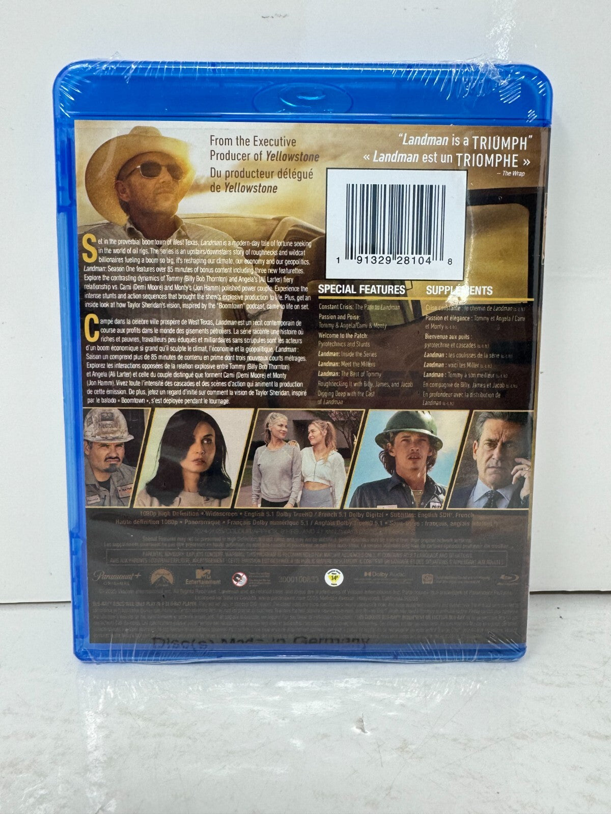 Landman: Season 1 (Blu-ray) TV Series Brand New and Sealed!!!