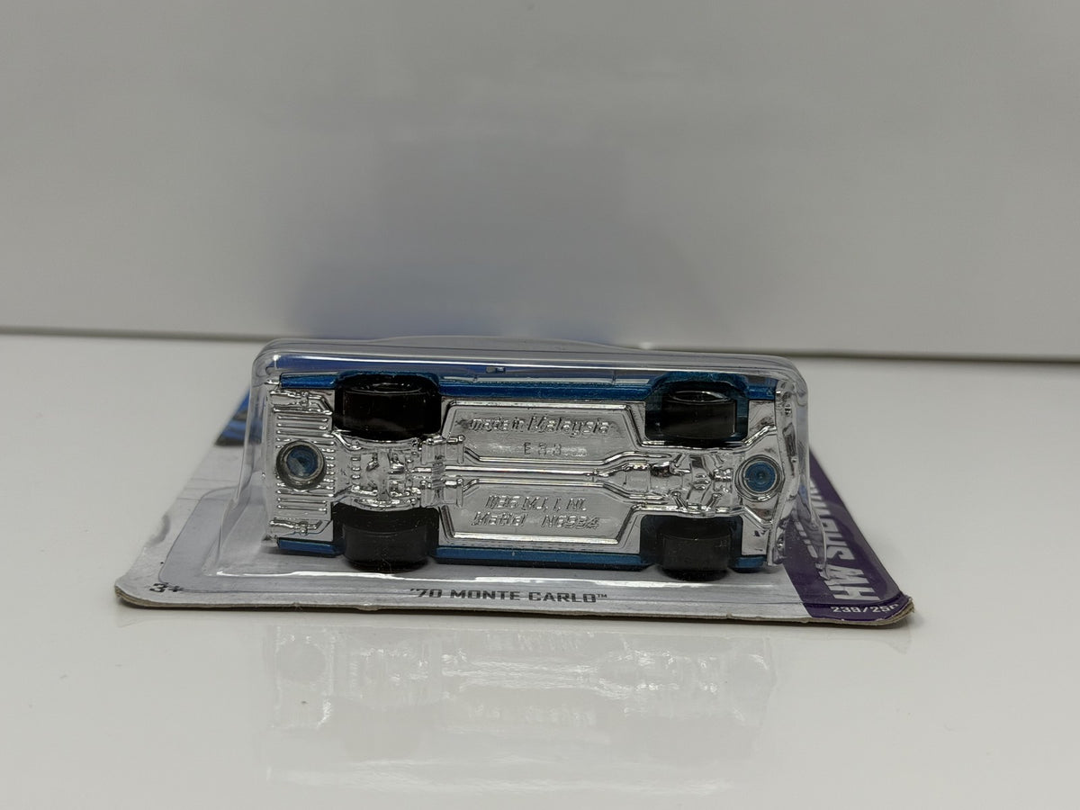Hot Wheels HW Showroom 1970 Chevrolet Monte Carlo 1:64 Diecast Blue